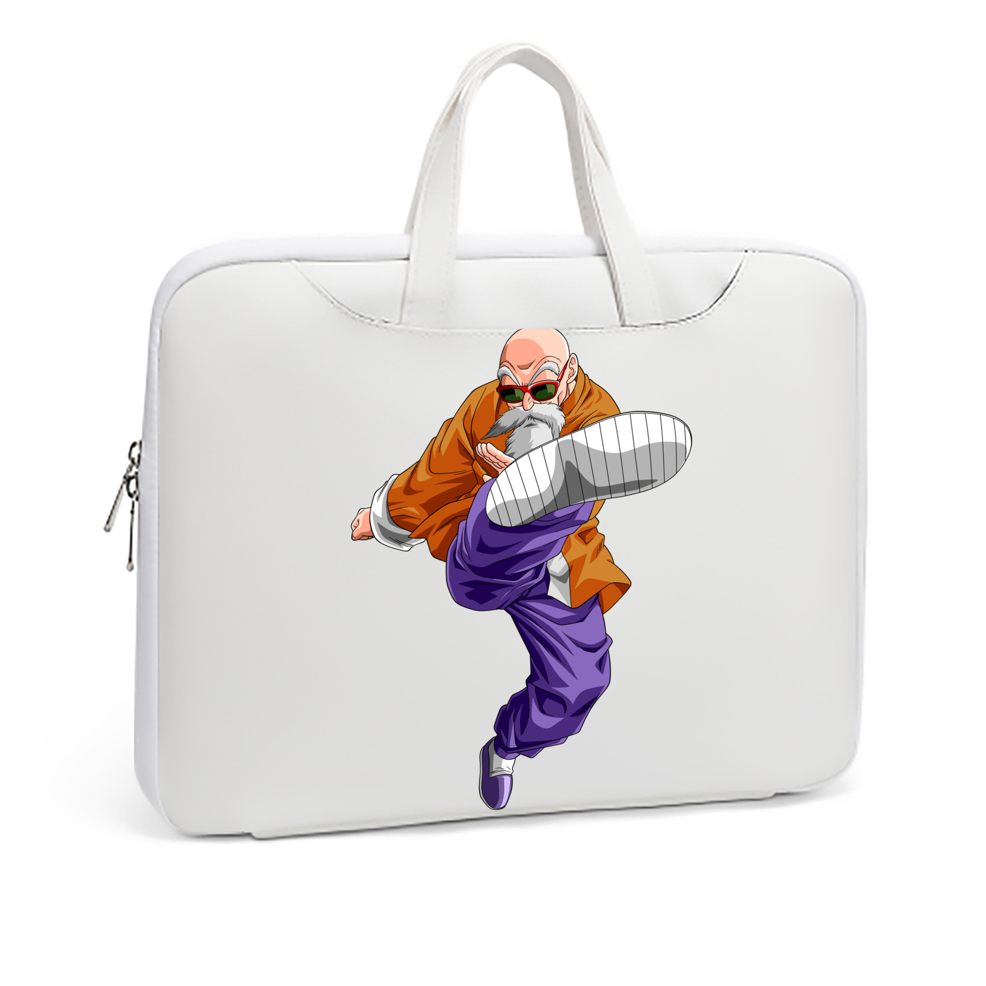 （画像用） ドラゴンボール 亀仙人（かめせんにん） DRAGON BALL Master Roshi Kame Sennin レザーラップトップバッグ　ノートパソコンケース