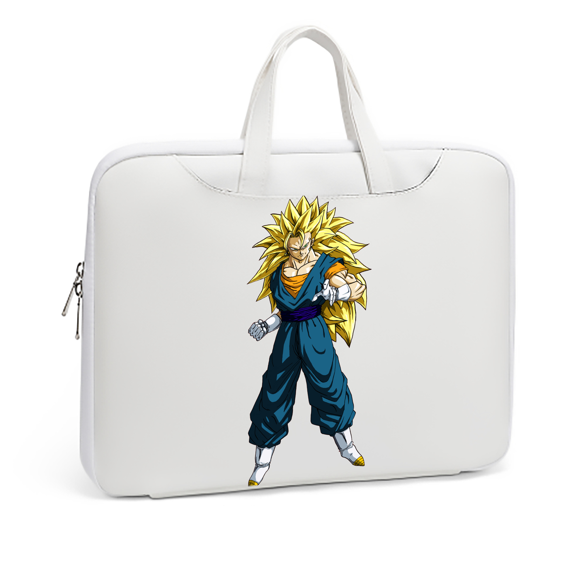 （画像用） ドラゴンボール ベジット DRAGON BALL Vegetto レザーラップトップバッグ　ノートパソコンケース