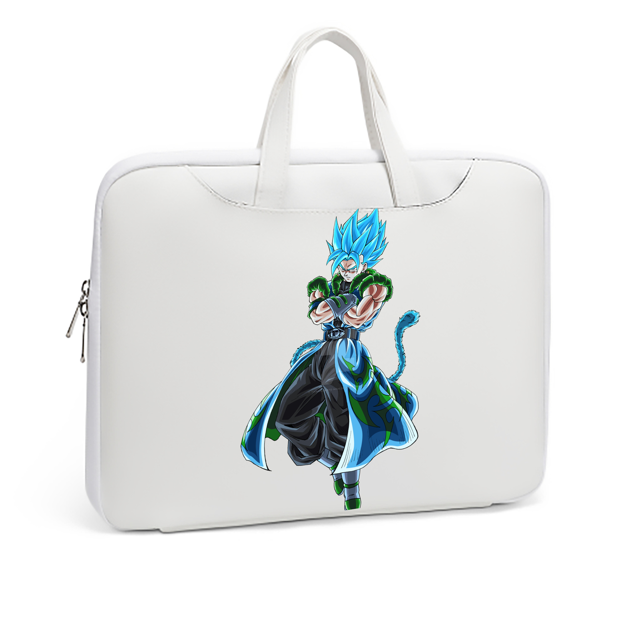 （画像用） ドラゴンボール ベジット DRAGON BALL Vegetto レザーラップトップバッグ　ノートパソコンケース