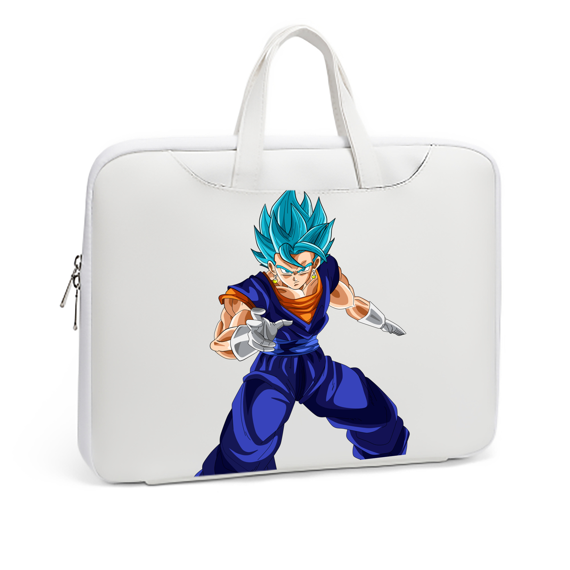 （画像用） ドラゴンボール ベジット DRAGON BALL Vegetto レザーラップトップバッグ　ノートパソコンケース