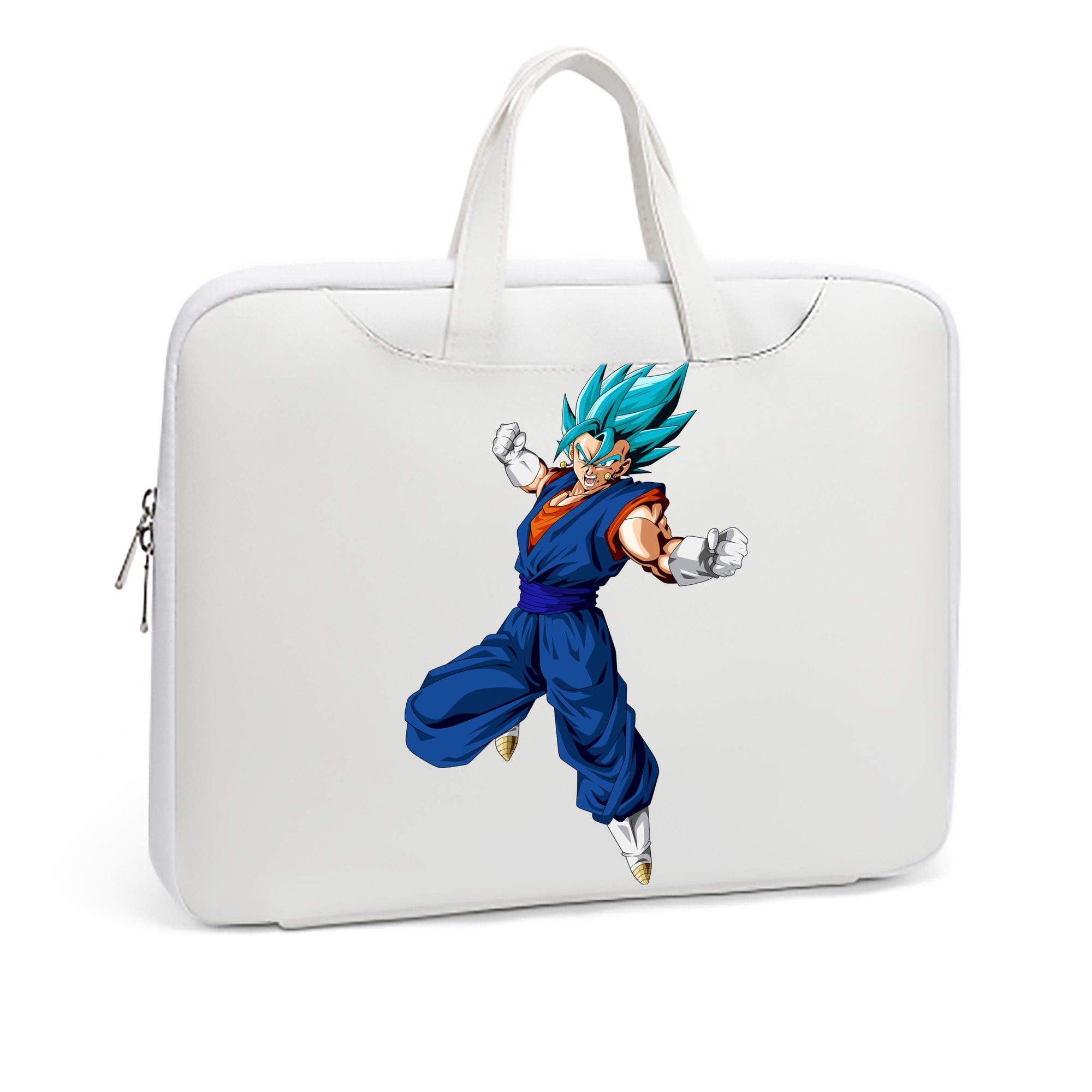 （画像用） ドラゴンボール ベジット DRAGON BALL Vegetto レザーラップトップバッグ　ノートパソコンケース