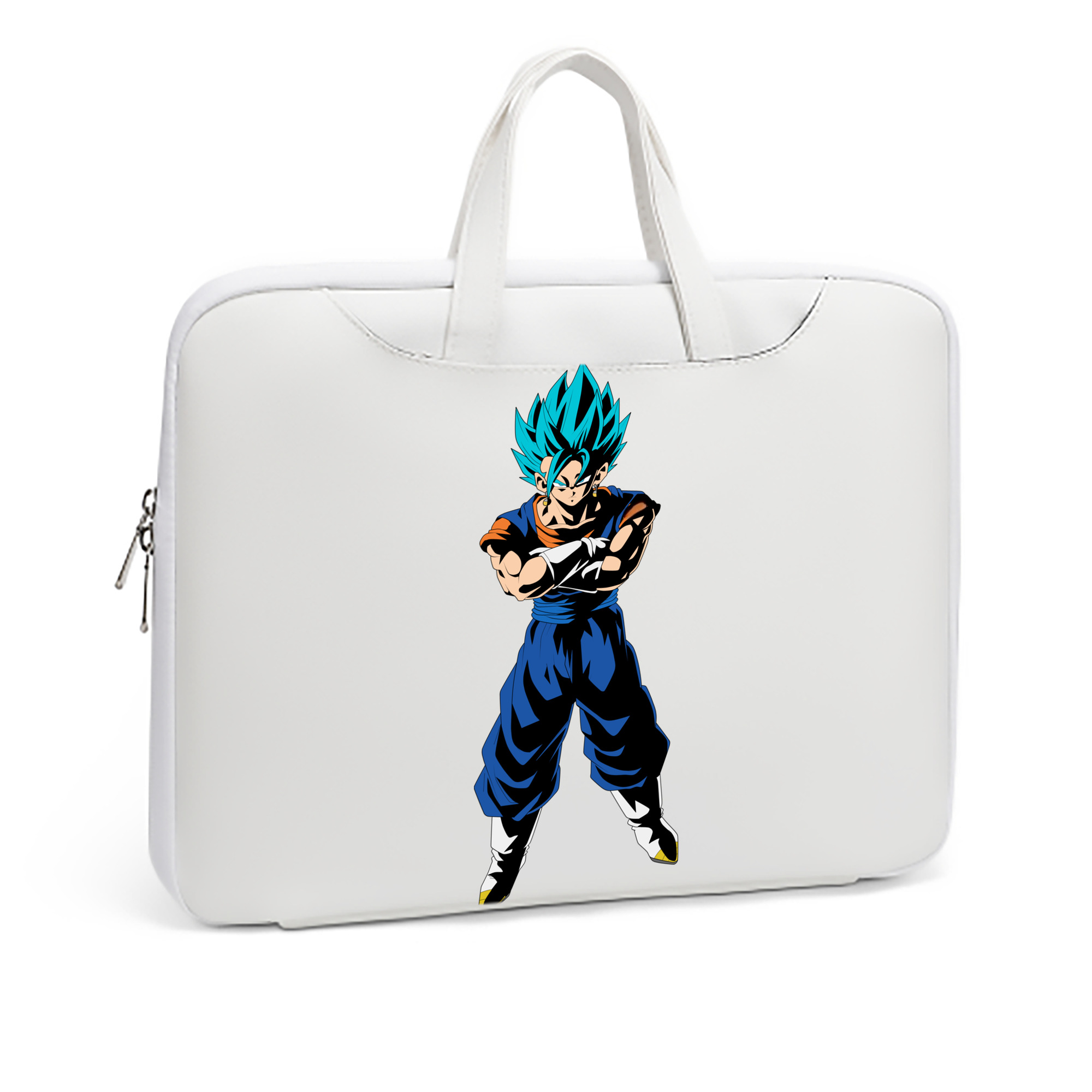 （画像用） ドラゴンボール ベジット DRAGON BALL Vegetto レザーラップトップバッグ　ノートパソコンケース