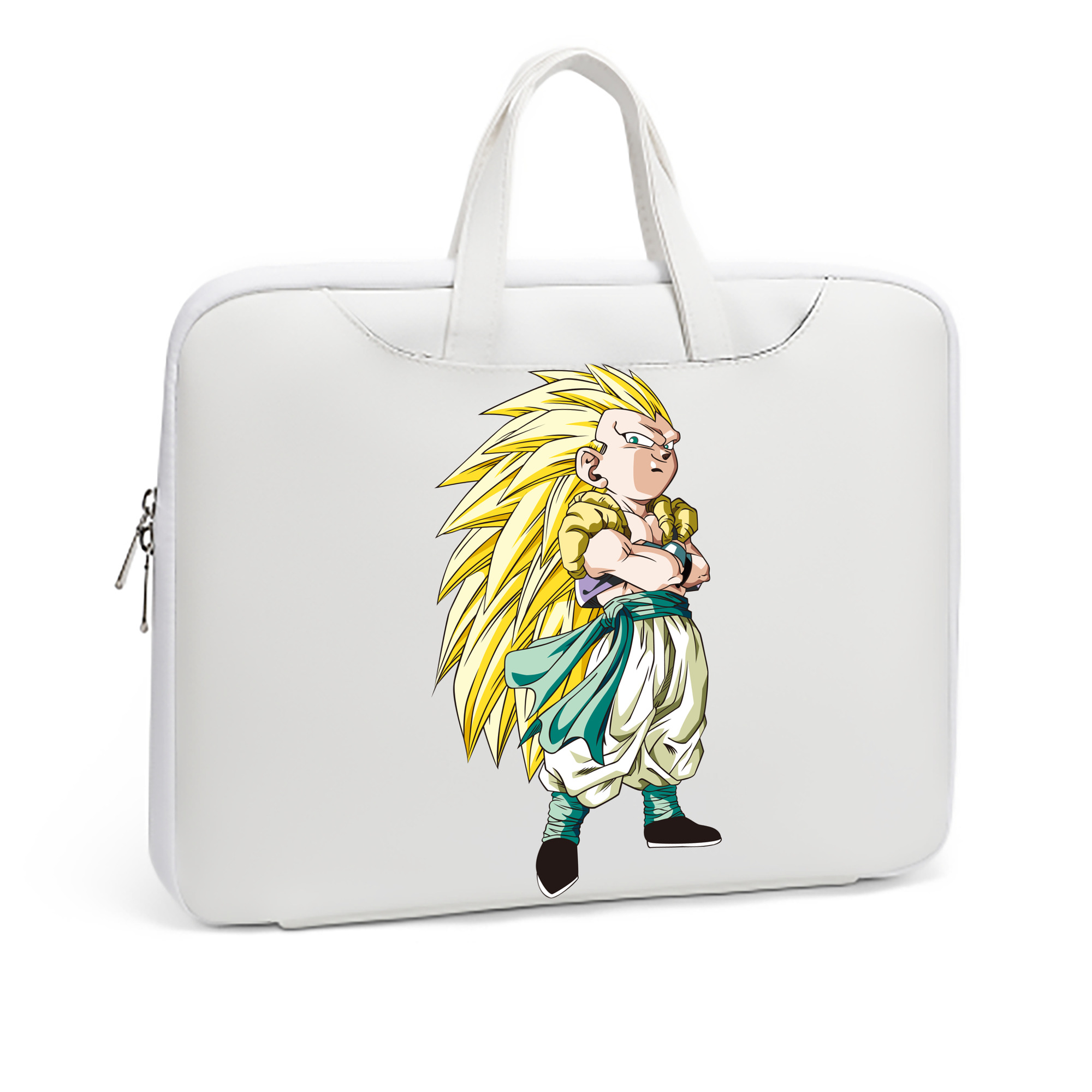 （画像用） ドラゴンボール ベジット DRAGON BALL Vegetto レザーラップトップバッグ　ノートパソコンケース