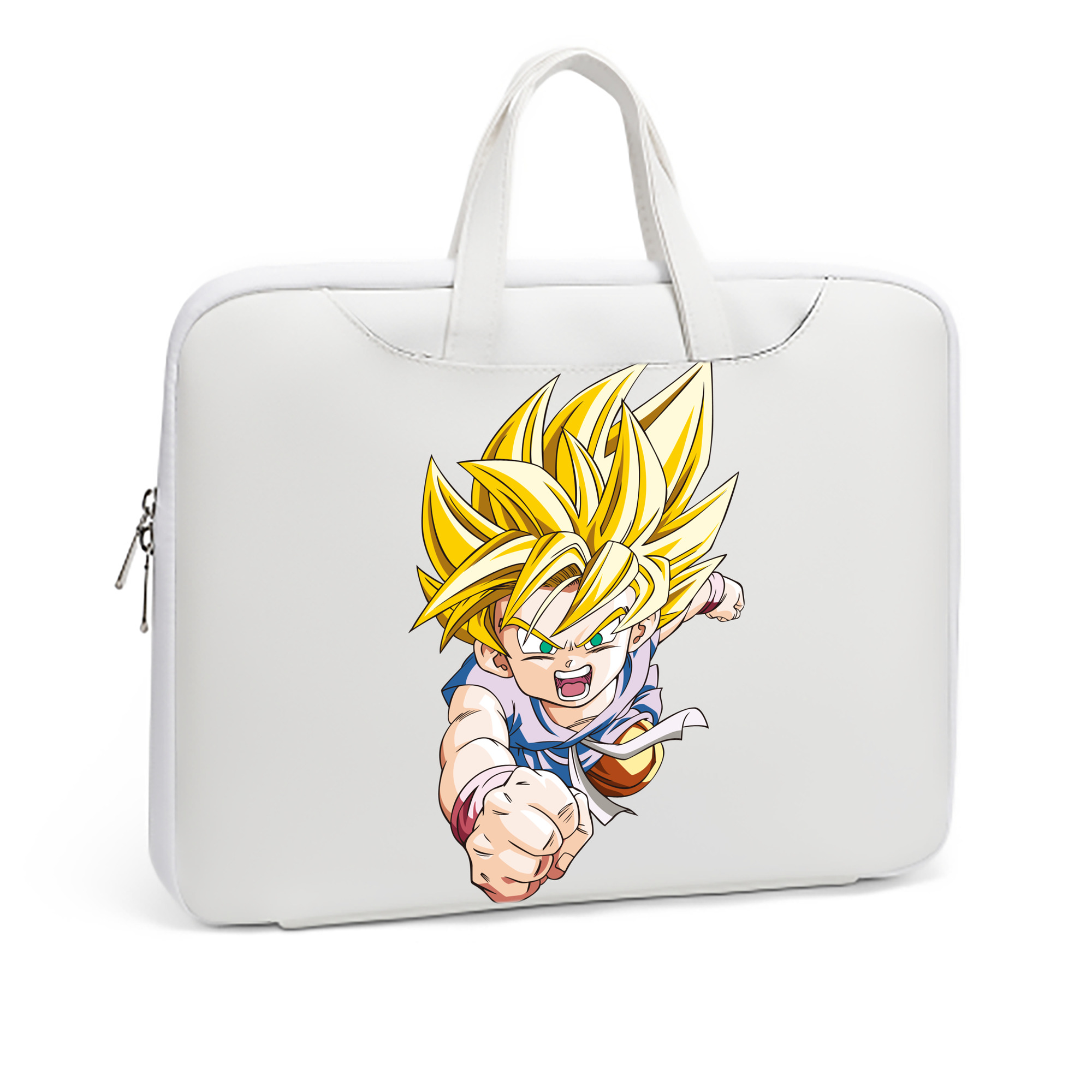 （画像用） ドラゴンボール ベジット DRAGON BALL Vegetto レザーラップトップバッグ　ノートパソコンケース