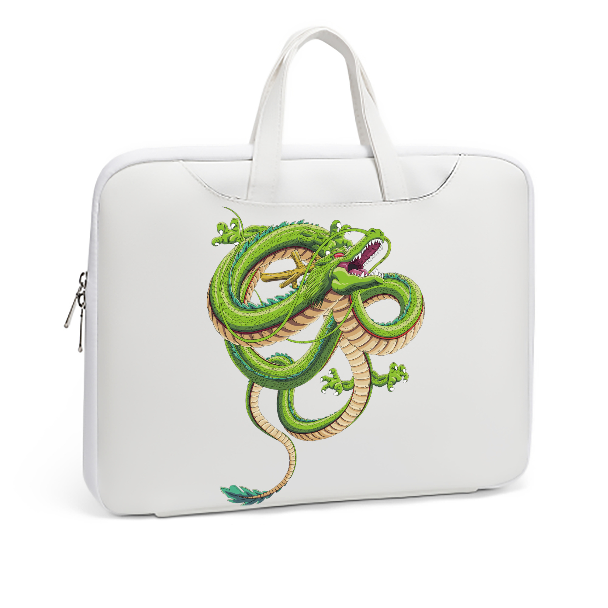 （画像用） ドラゴンボール 神龍 シェンロン DRAGON BALL Shenron レザーラップトップバッグ　ノートパソコンケース