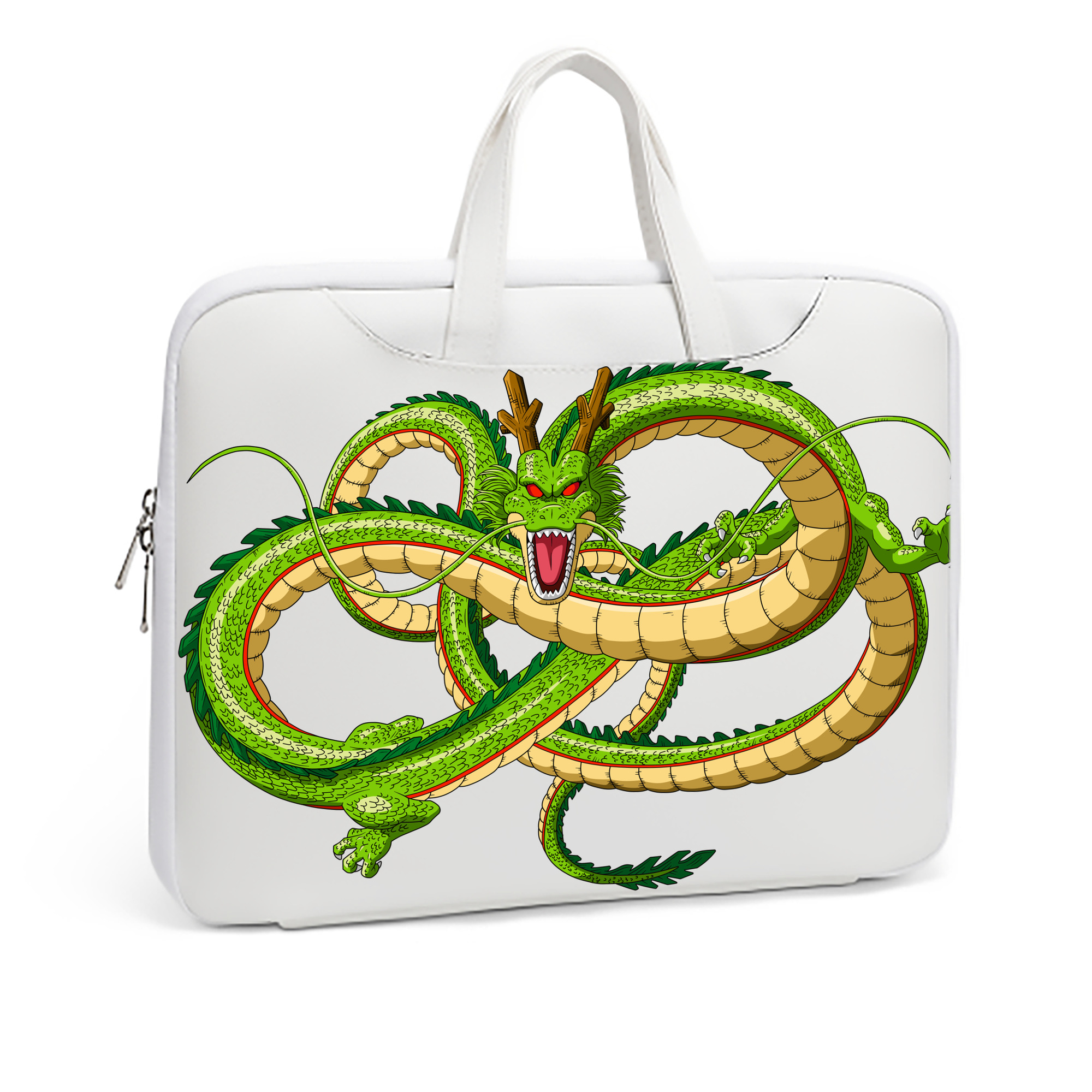 （画像用） ドラゴンボール 神龍 シェンロン DRAGON BALL Shenron レザーラップトップバッグ　ノートパソコンケース