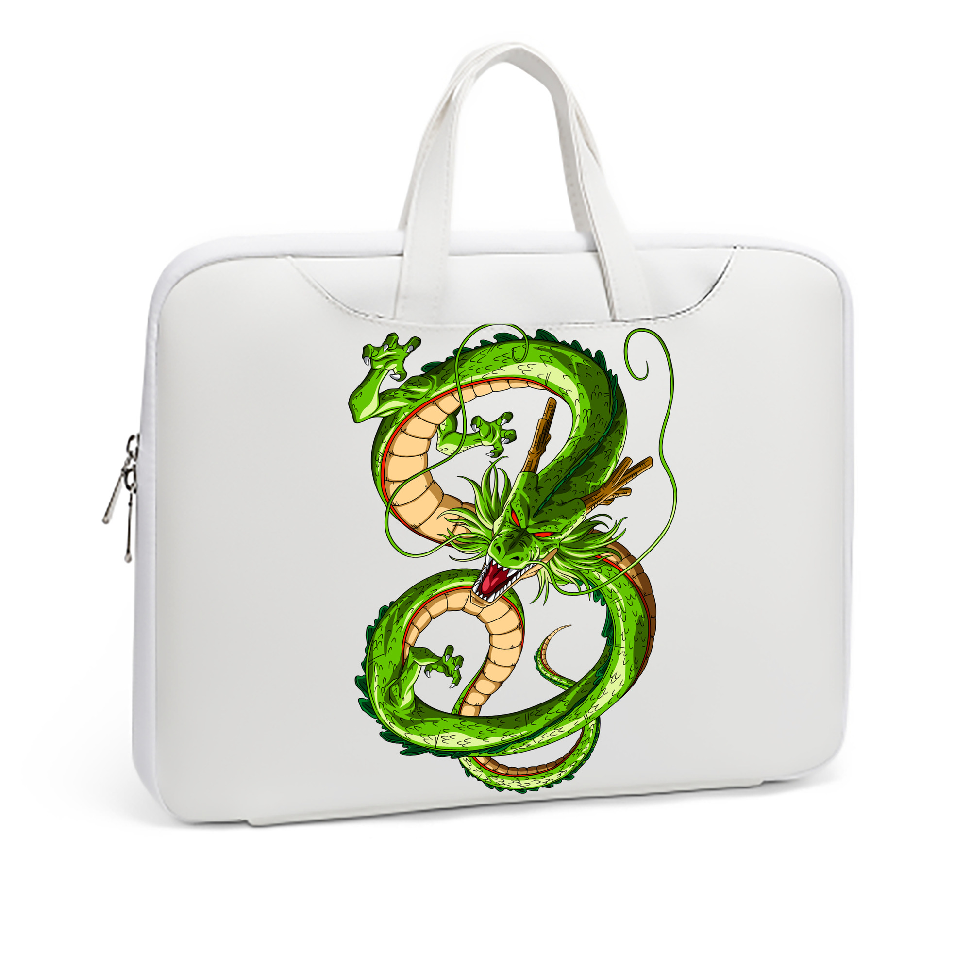 （画像用） ドラゴンボール 神龍 シェンロン DRAGON BALL Shenron レザーラップトップバッグ　ノートパソコンケース