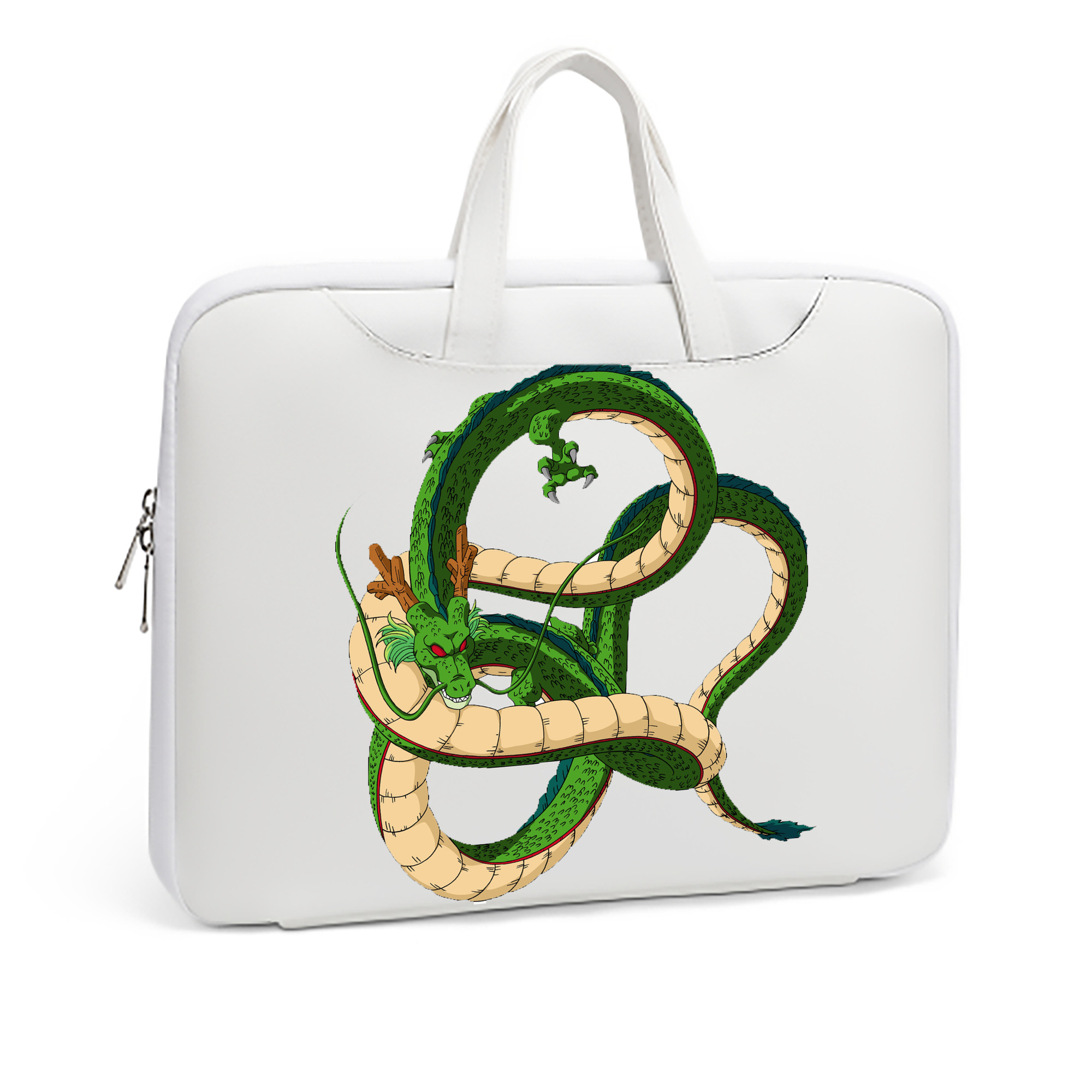 （画像用） ドラゴンボール 神龍 シェンロン DRAGON BALL Shenron レザーラップトップバッグ　ノートパソコンケース