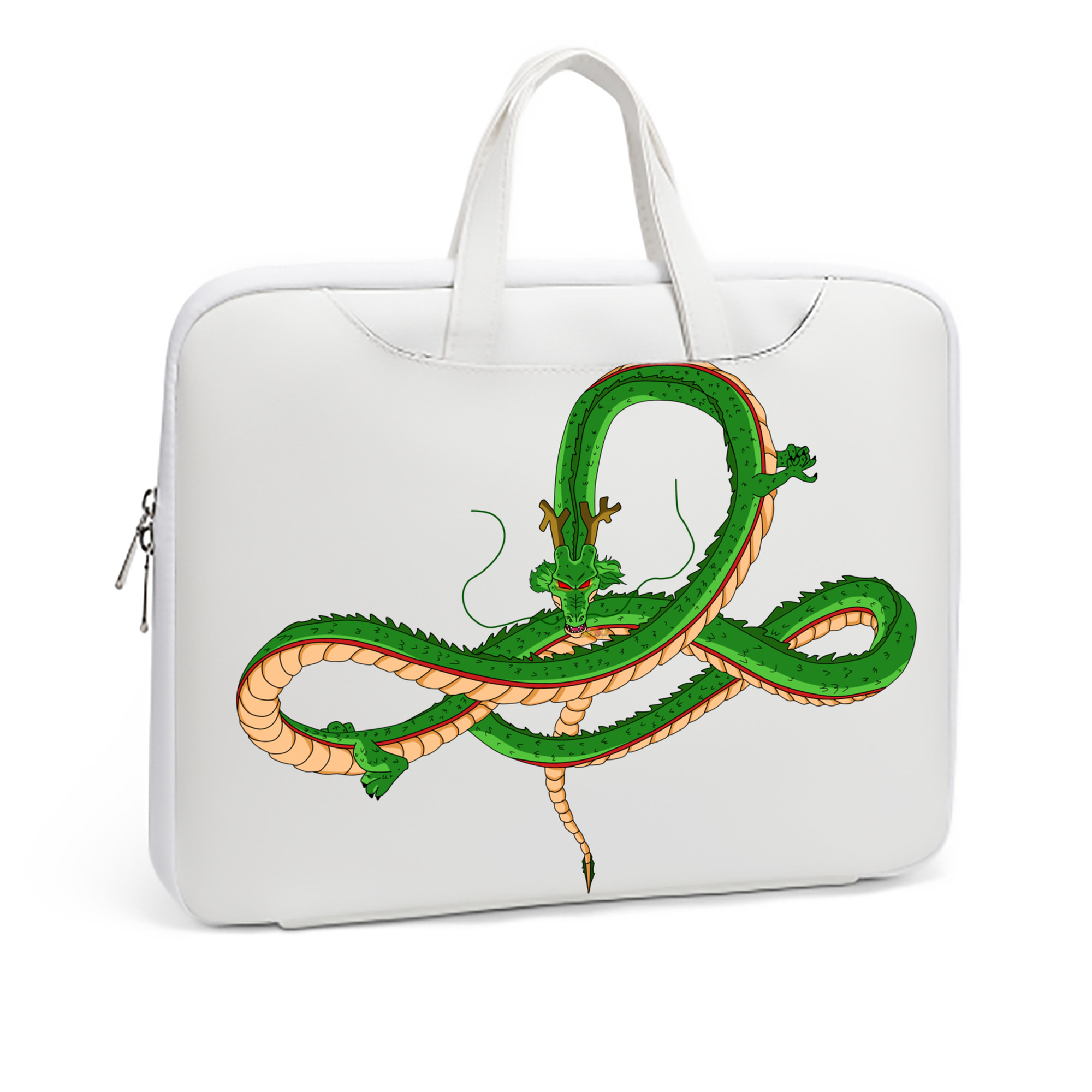 （画像用） ドラゴンボール 神龍 シェンロン DRAGON BALL Shenron レザーラップトップバッグ　ノートパソコンケース