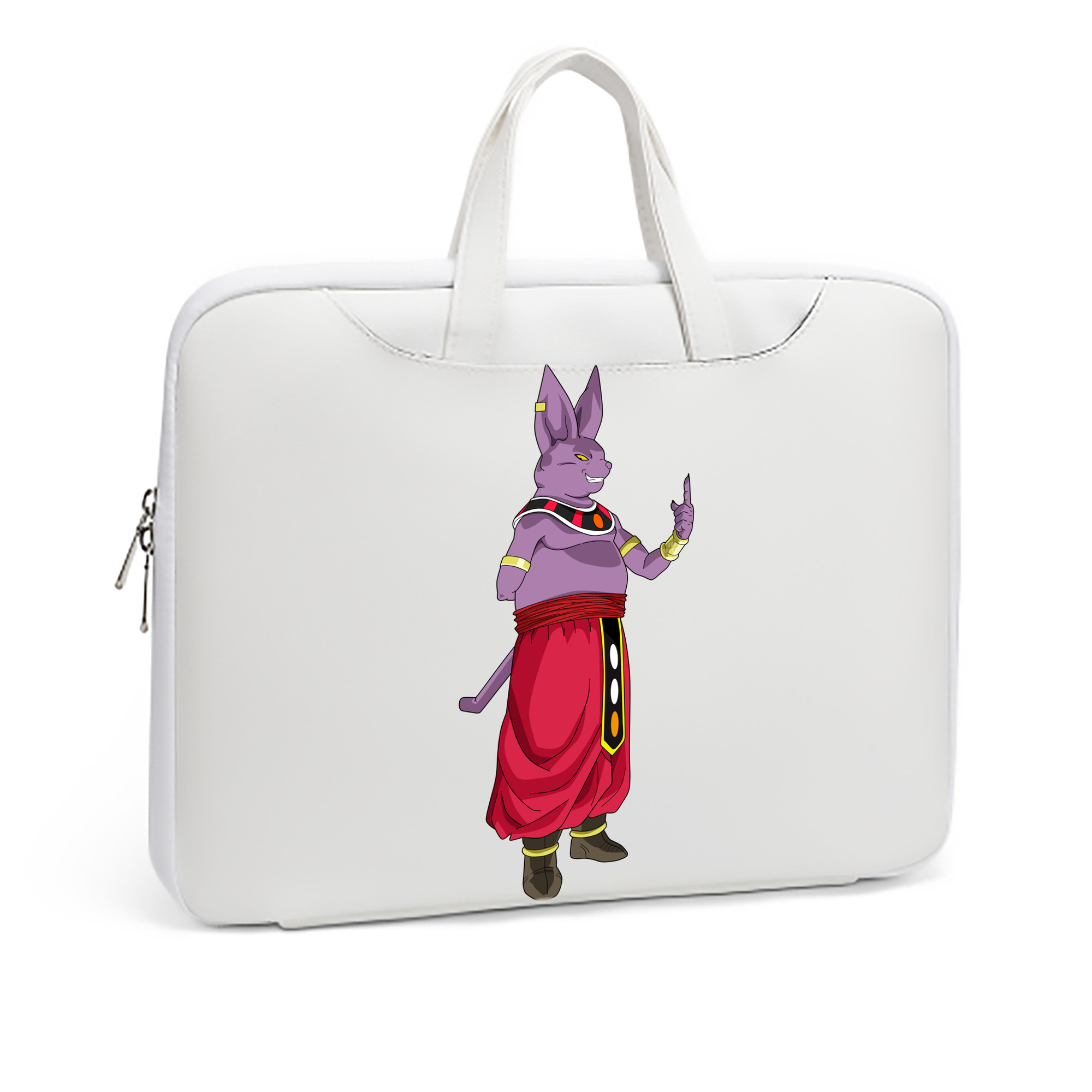 （画像用） ドラゴンボール シャンパ DRAGON BALL Champa レザーラップトップバッグ　ノートパソコンケース