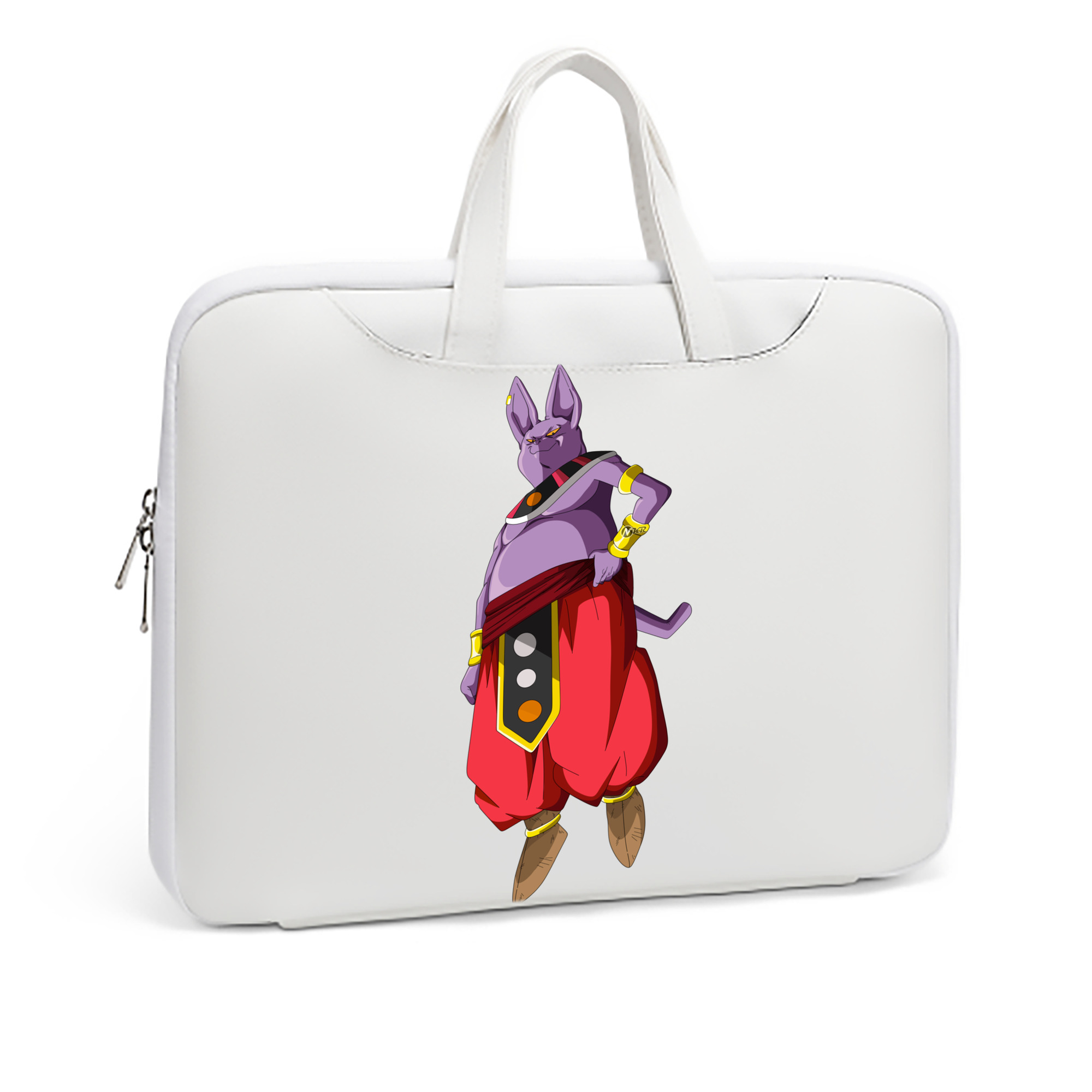 （画像用） ドラゴンボール シャンパ DRAGON BALL Champa レザーラップトップバッグ　ノートパソコンケース