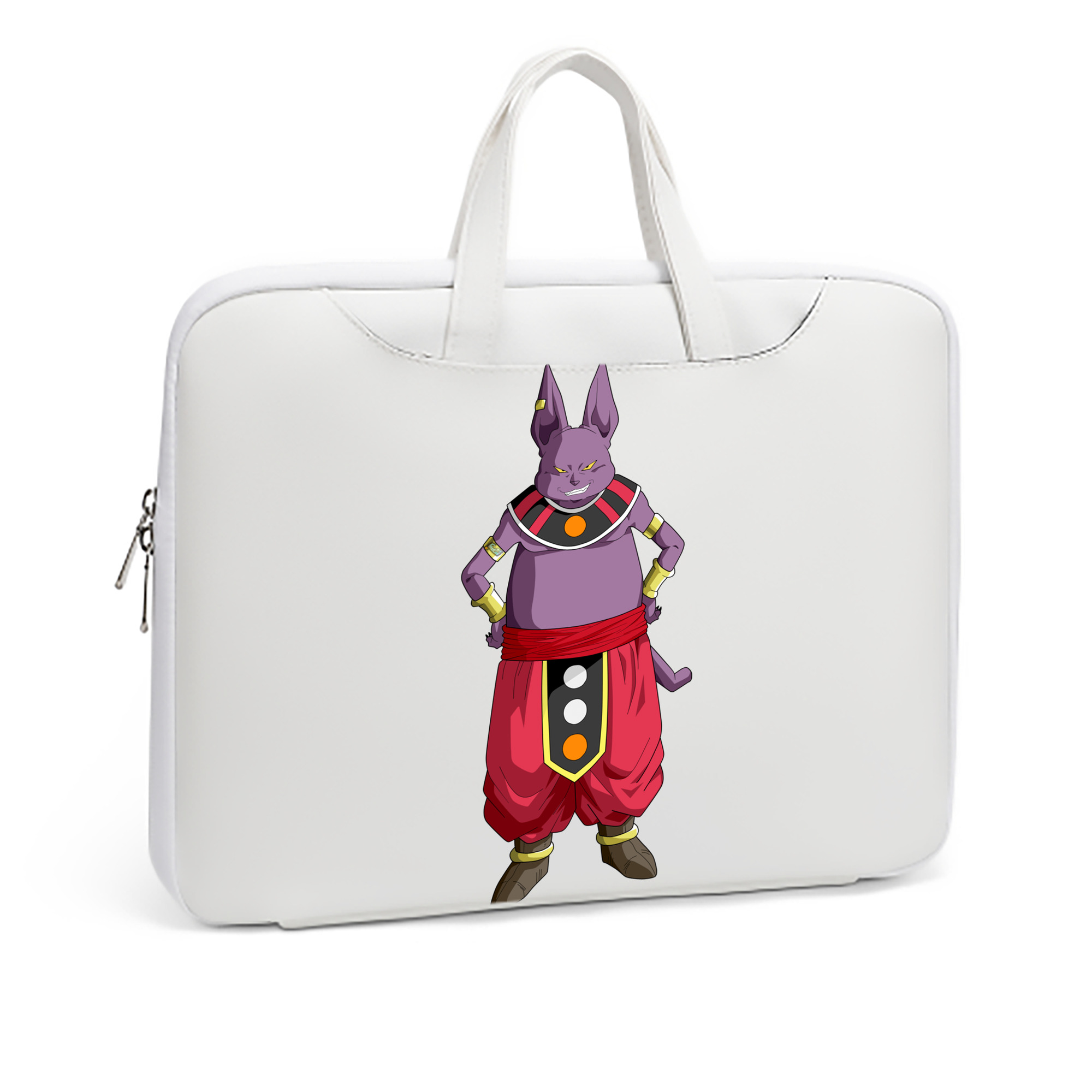 （画像用） ドラゴンボール シャンパ DRAGON BALL Champa レザーラップトップバッグ　ノートパソコンケース