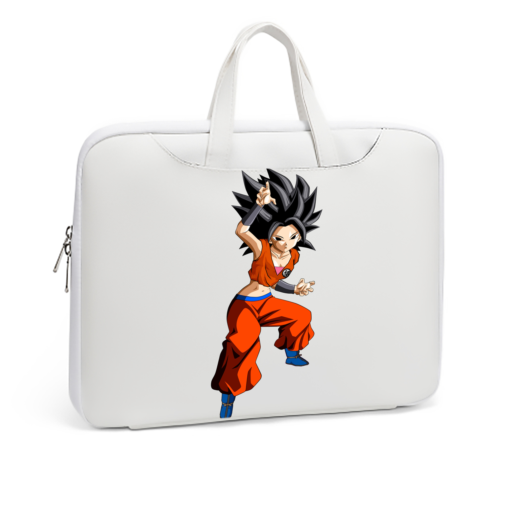 （画像用） ドラゴンボール カリフラ DRAGON BALL Caulifla レザーラップトップバッグ　ノートパソコンケース