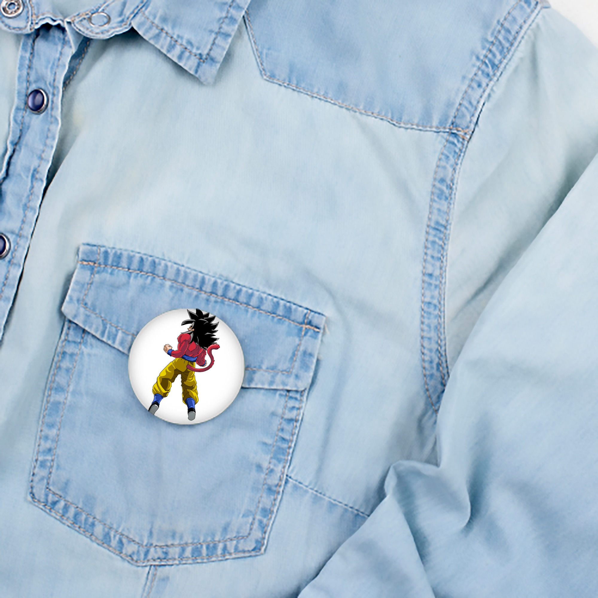 ドラゴンボール 孫悟空（そん ごくう）Son Goku カカロット DRAGON BALL Kakarotto 6cm 缶バッジ 複数セット