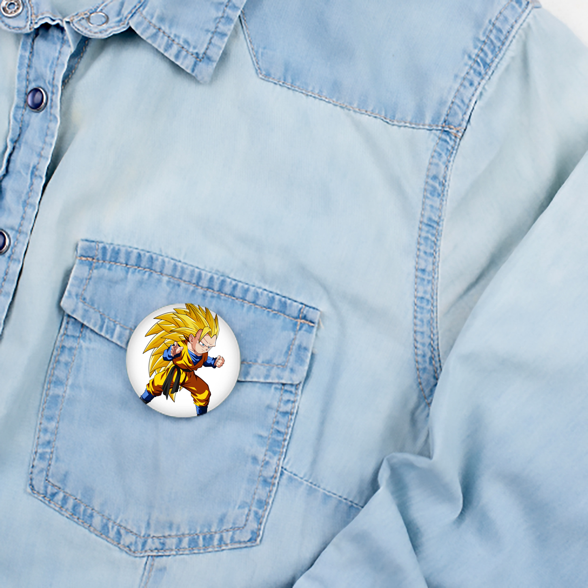 ドラゴンボール ベジータ四世（Bejīta Yonsei）DRAGON BALL Vegeta IV 6cm 缶バッジ 複数セット