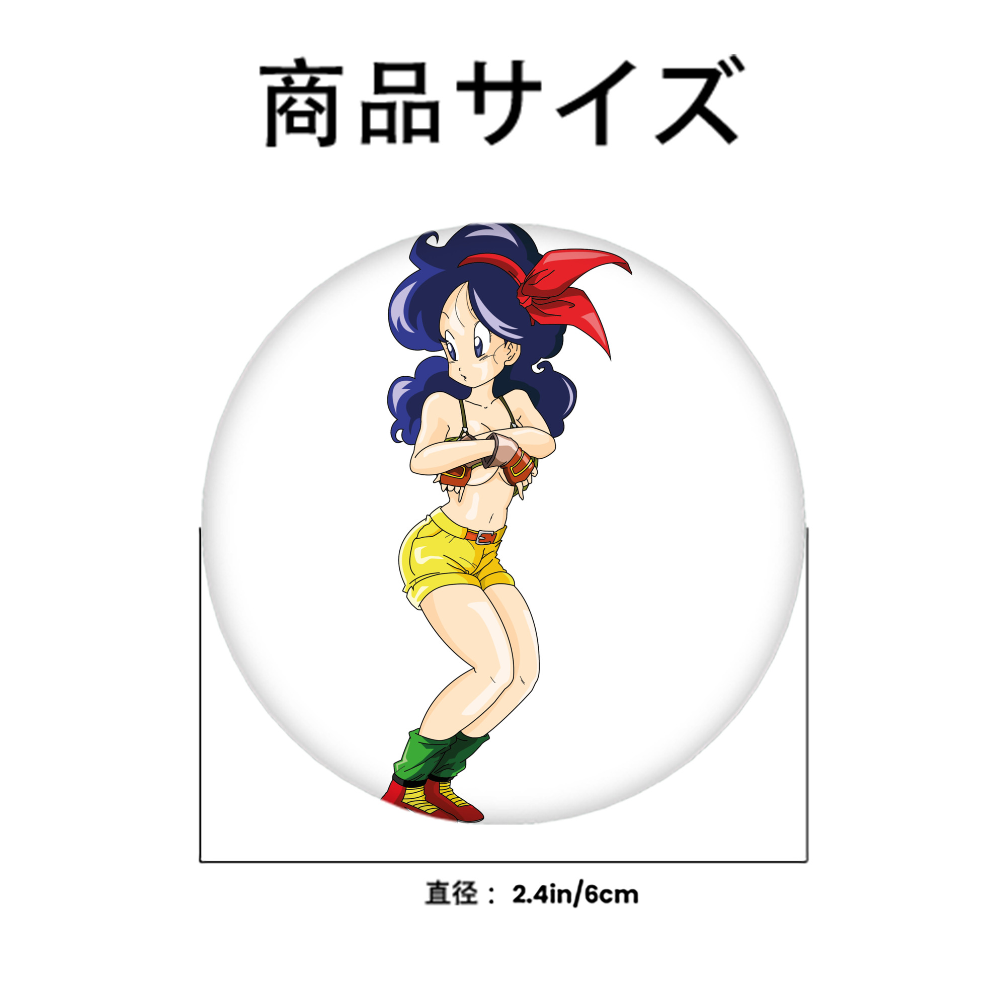 ドラゴンボール DRAGON BALL 6cm 缶バッジ 複数セット