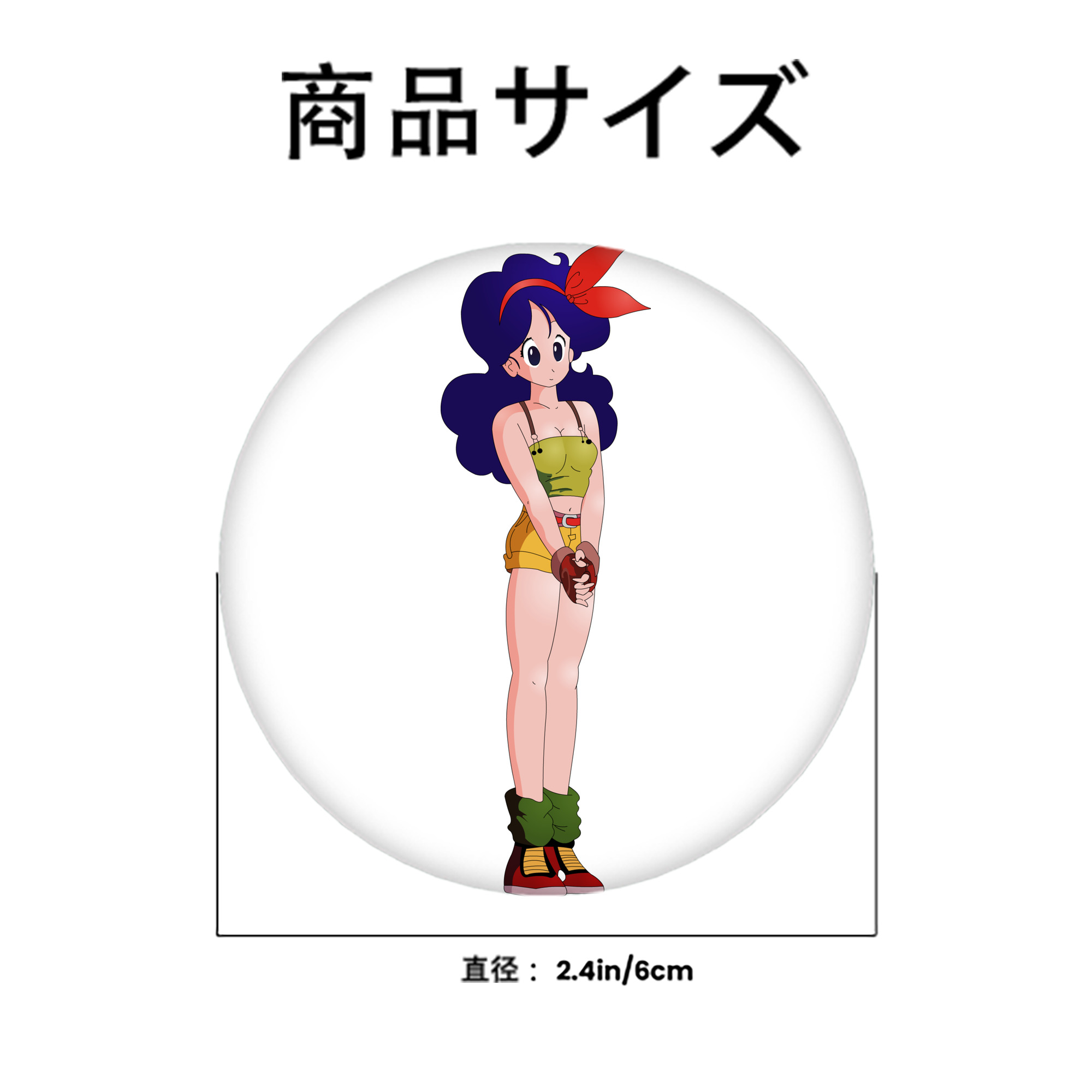ドラゴンボール DRAGON BALL 6cm 缶バッジ 複数セット