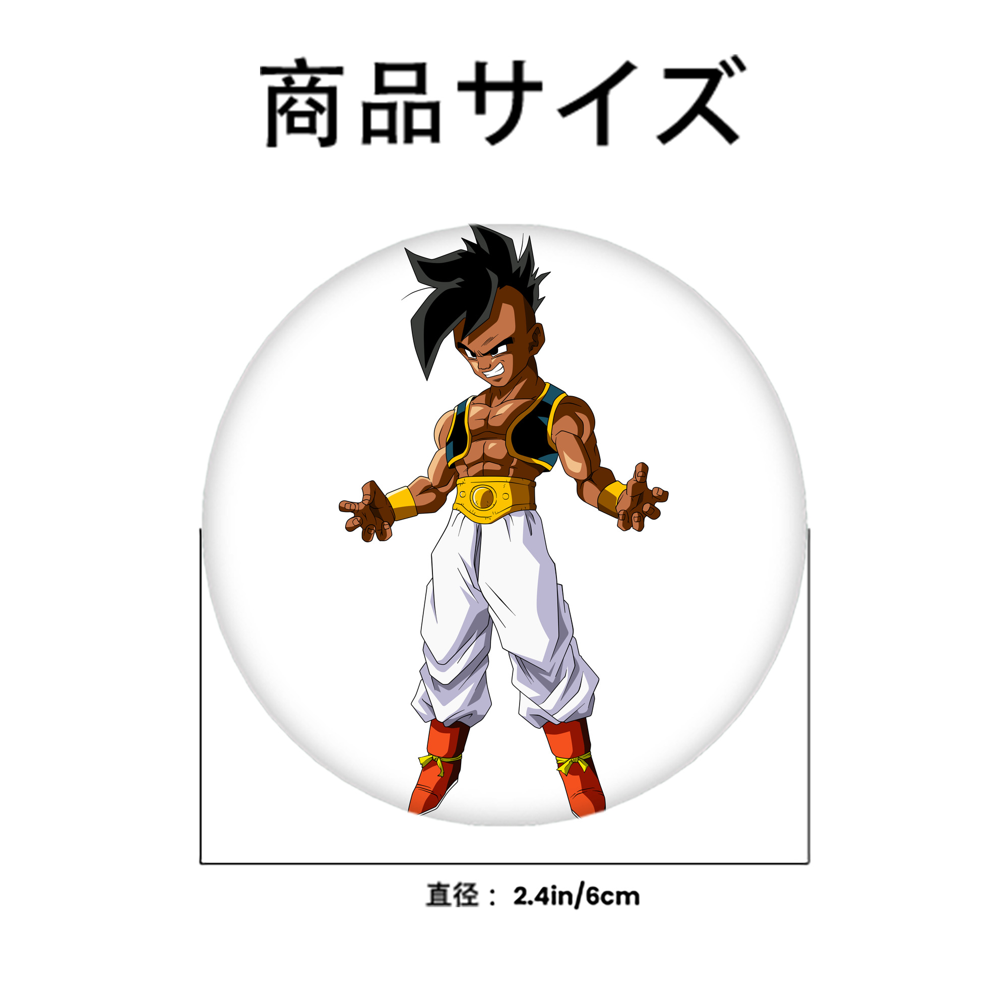ドラゴンボール DRAGON BALL 6cm 缶バッジ 複数セット