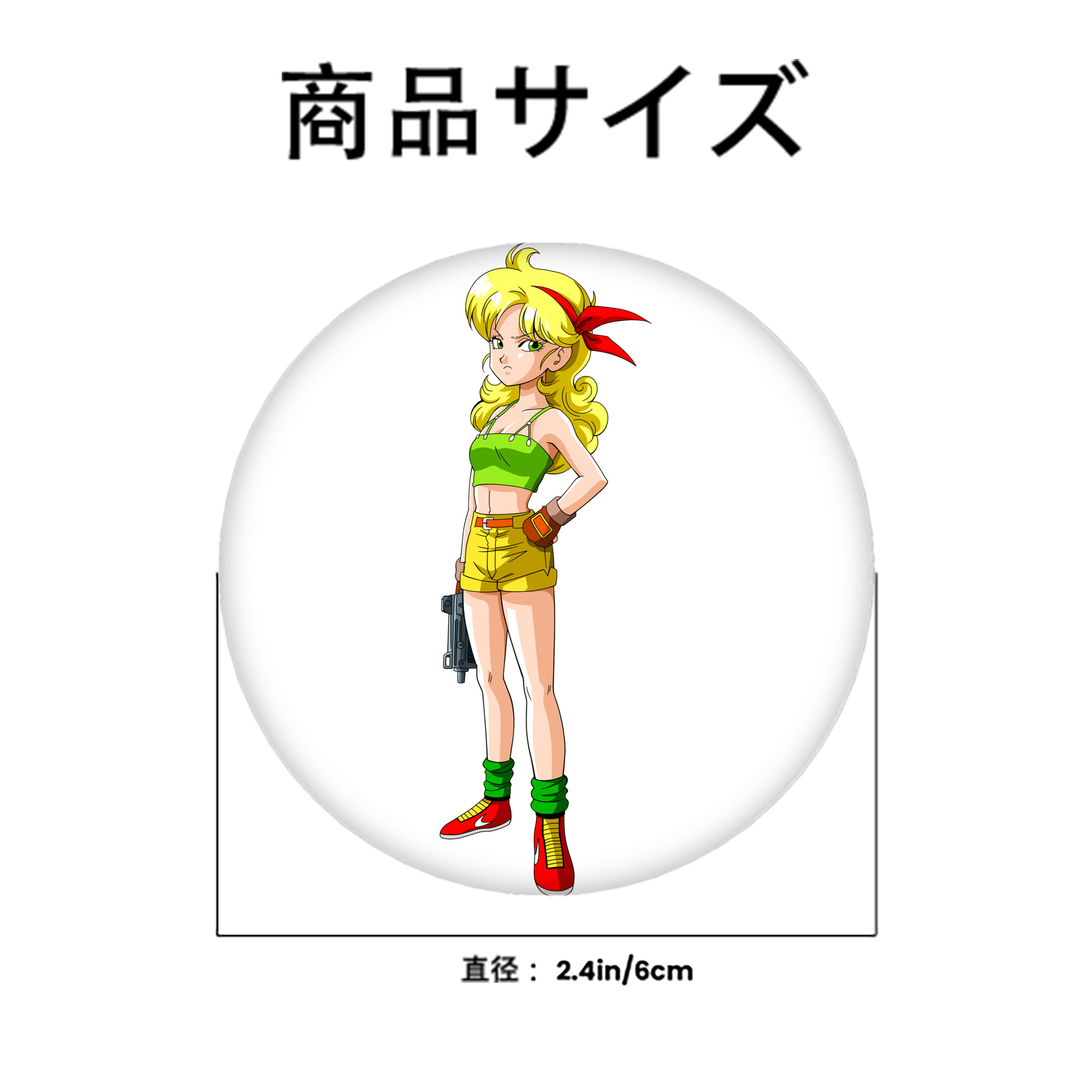 ドラゴンボール DRAGON BALL 6cm 缶バッジ 複数セット