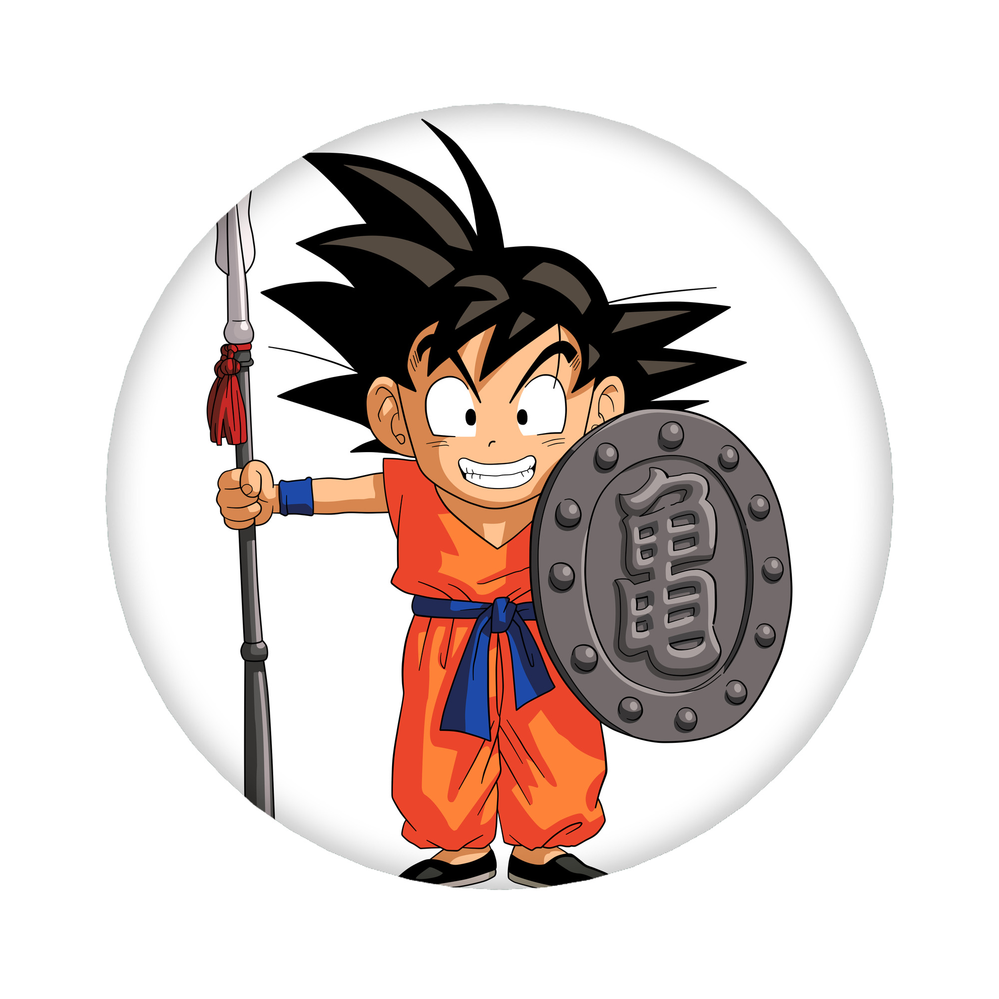 （画像用） ドラゴンボール 孫悟空（そん ごくう）Son Goku カカロット DRAGON BALL Kakarotto 6cm 缶バッジ 複数セット