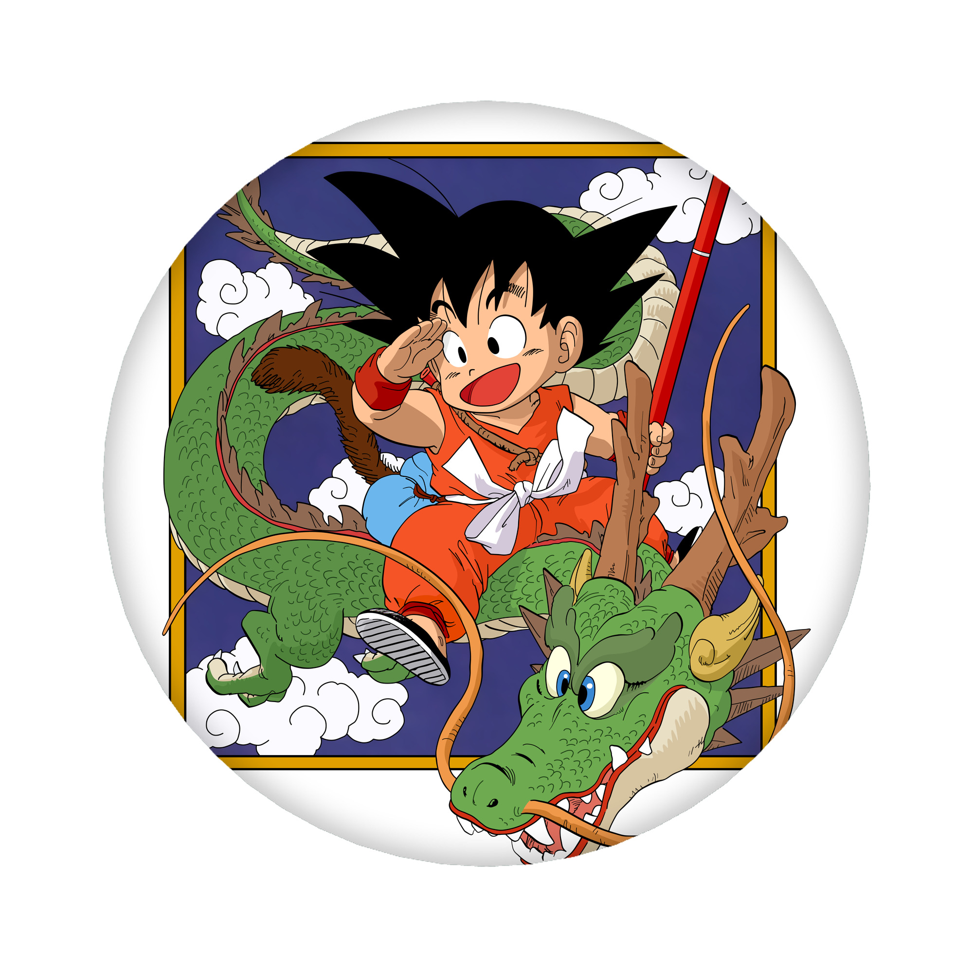 （画像用） ドラゴンボール 孫悟空（そん ごくう）Son Goku カカロット DRAGON BALL Kakarotto 6cm 缶バッジ 複数セット