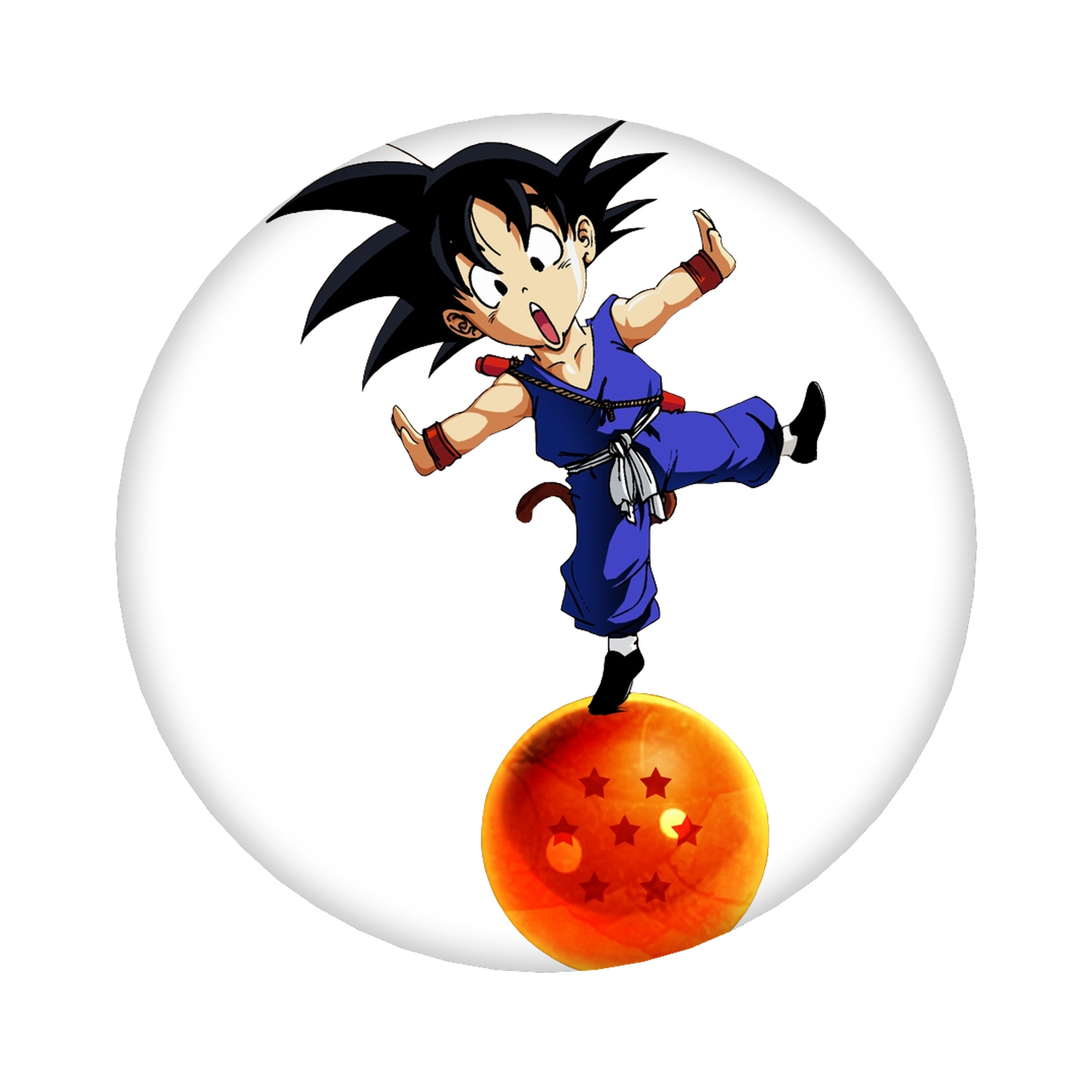 （画像用） ドラゴンボール 孫悟空（そん ごくう）Son Goku カカロット DRAGON BALL Kakarotto 6cm 缶バッジ 複数セット