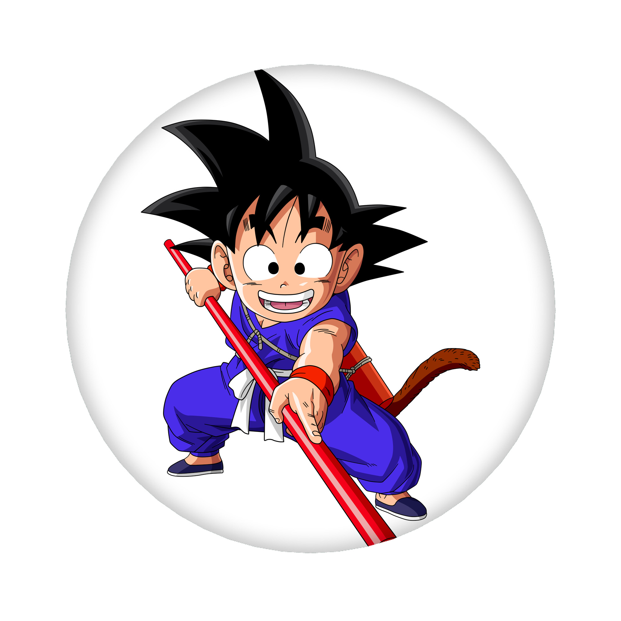 （画像用） ドラゴンボール 孫悟空（そん ごくう）Son Goku カカロット DRAGON BALL Kakarotto 6cm 缶バッジ 複数セット