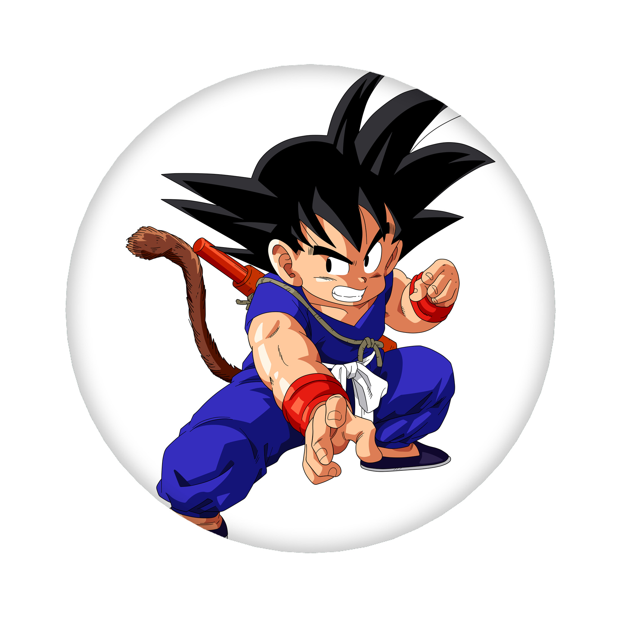 （画像用） ドラゴンボール 孫悟空（そん ごくう）Son Goku カカロット DRAGON BALL Kakarotto 6cm 缶バッジ 複数セット