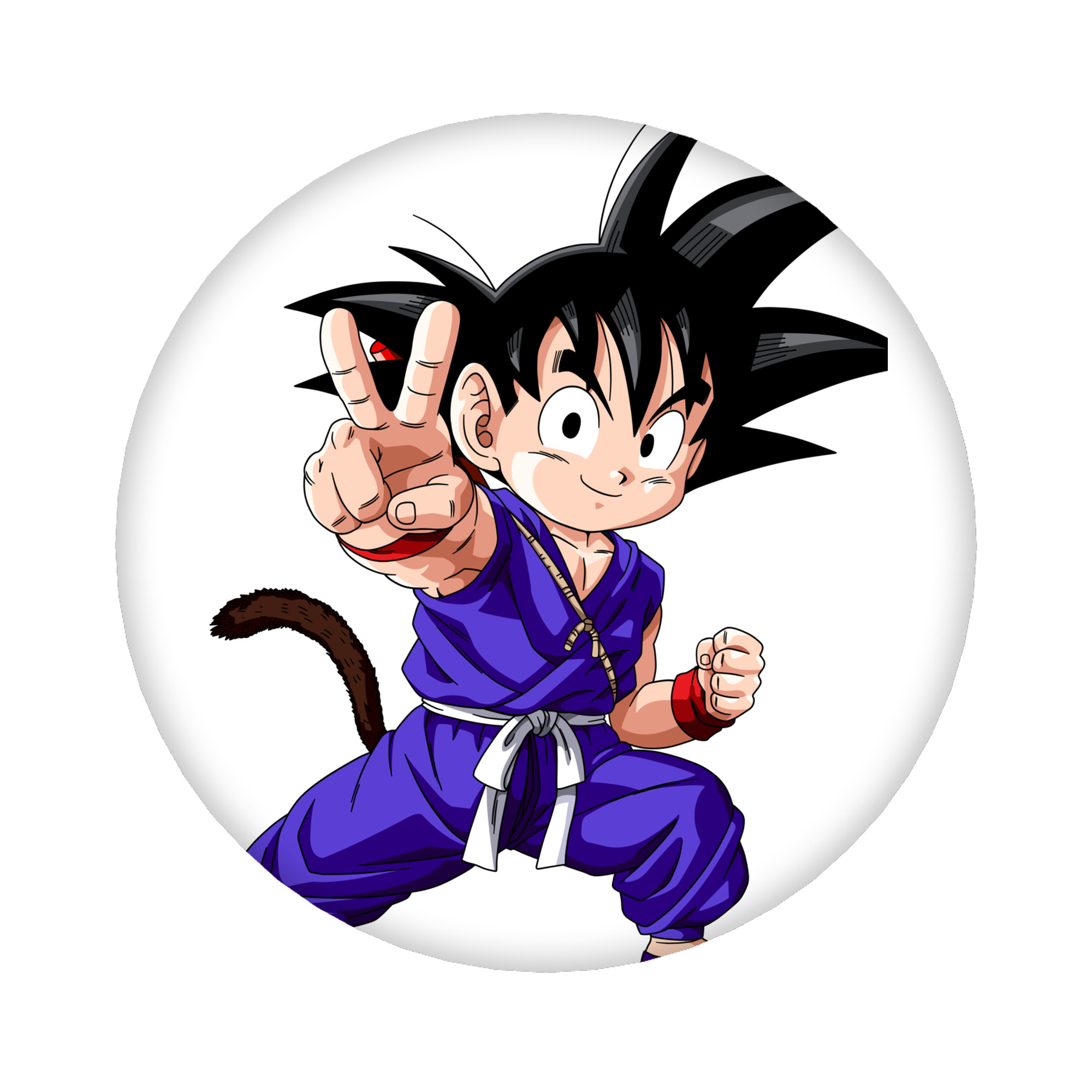 （画像用） ドラゴンボール 孫悟空（そん ごくう）Son Goku カカロット DRAGON BALL Kakarotto 6cm 缶バッジ 複数セット