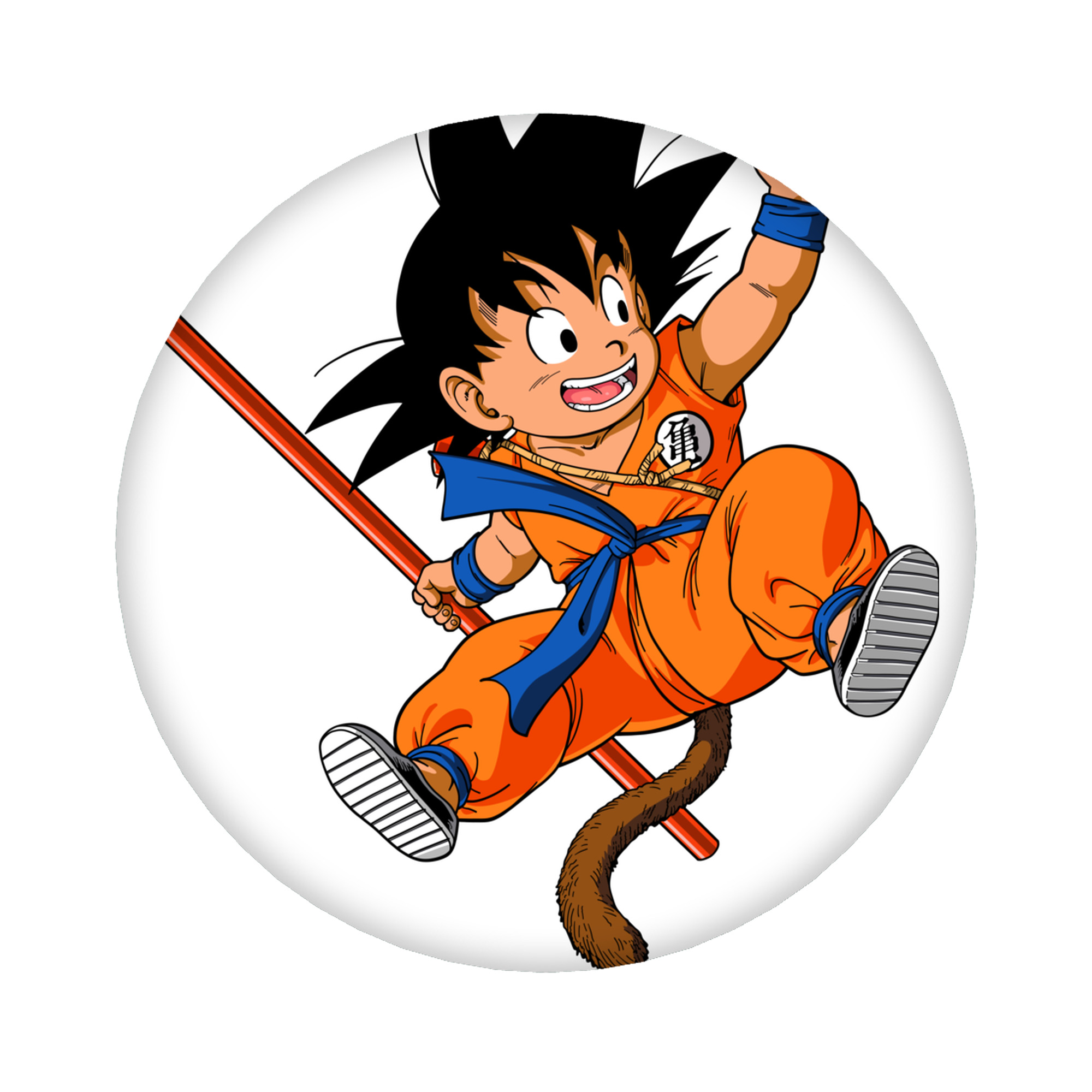 （画像用） ドラゴンボール 孫悟空（そん ごくう）Son Goku カカロット DRAGON BALL Kakarotto 6cm 缶バッジ 複数セット