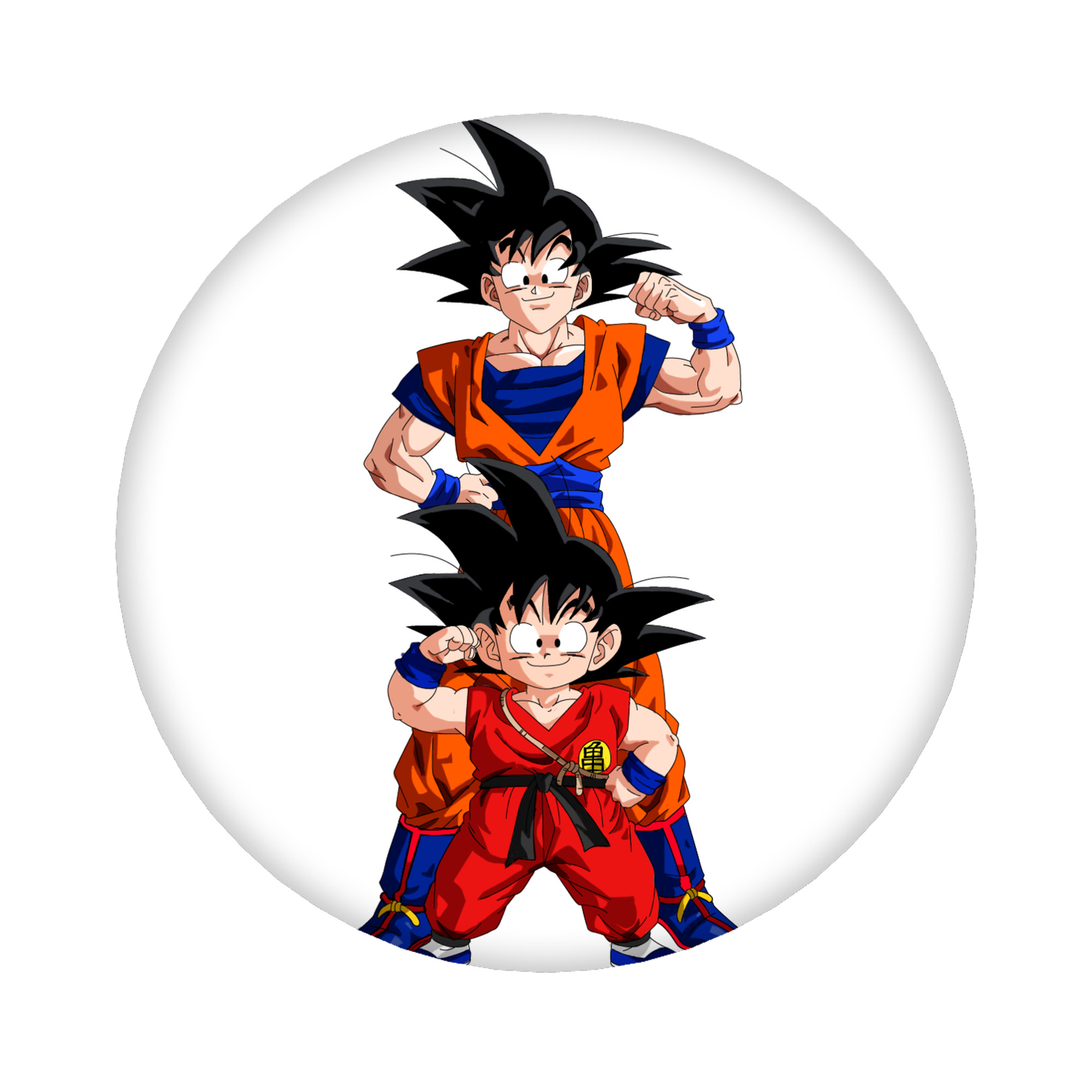 （画像用） ドラゴンボール 孫悟空（そん ごくう）Son Goku カカロット DRAGON BALL Kakarotto 6cm 缶バッジ 複数セット