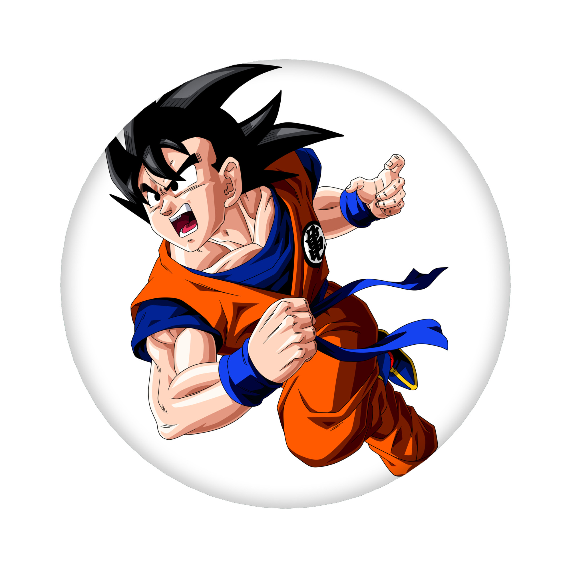 （画像用） ドラゴンボール 孫悟空（そん ごくう）Son Goku カカロット DRAGON BALL Kakarotto 6cm 缶バッジ 複数セット