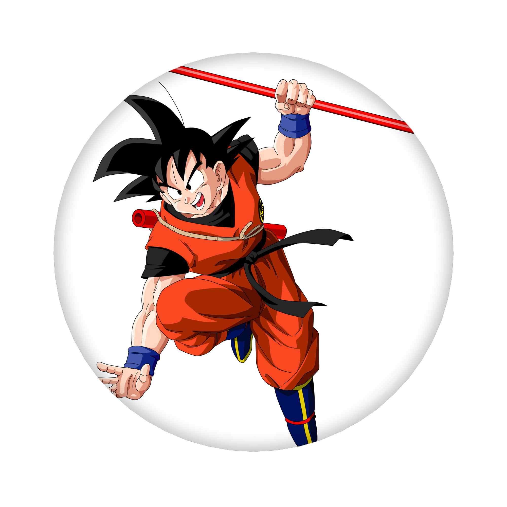 （画像用） ドラゴンボール 孫悟空（そん ごくう）Son Goku カカロット DRAGON BALL Kakarotto 6cm 缶バッジ 複数セット