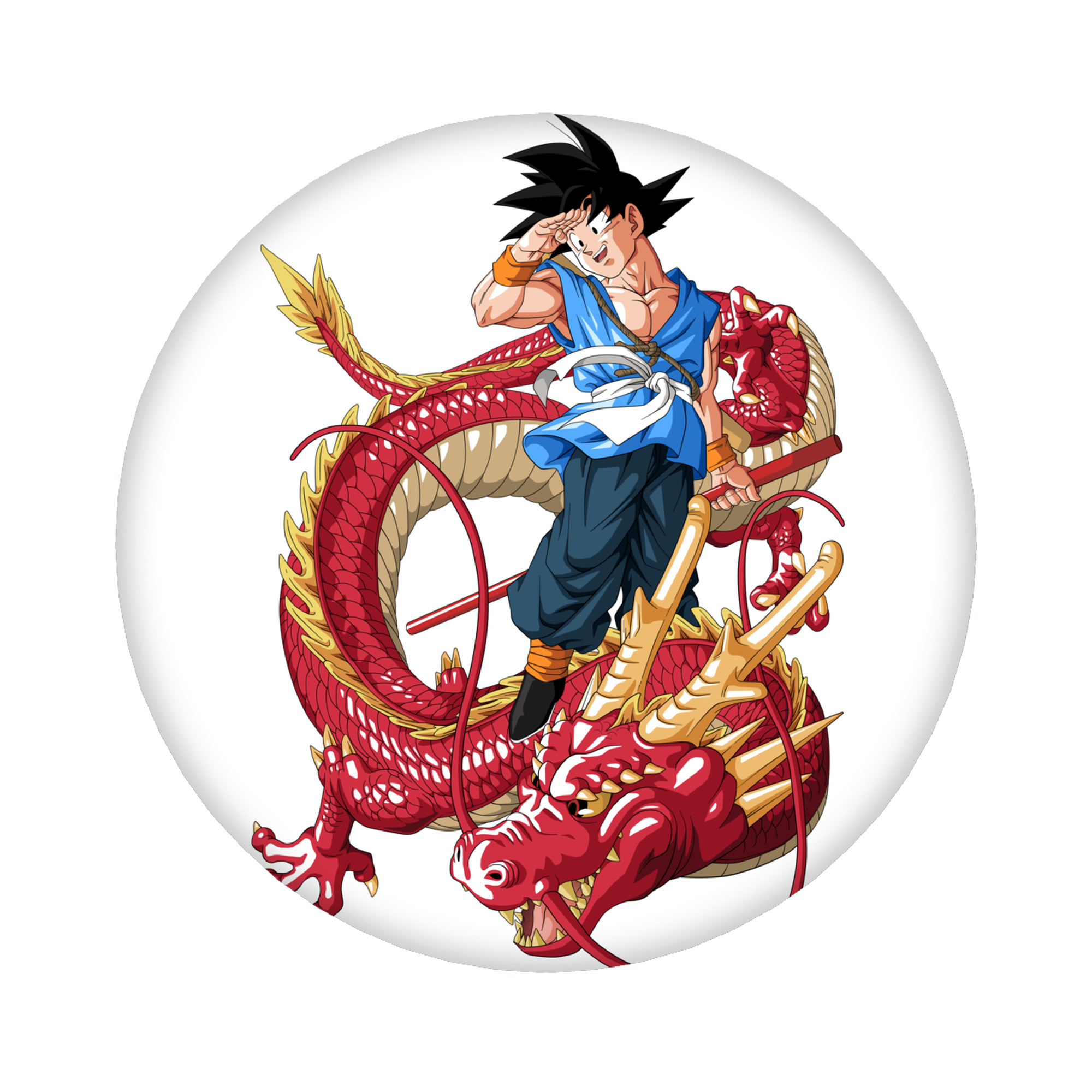 （画像用） ドラゴンボール 孫悟空（そん ごくう）Son Goku カカロット DRAGON BALL Kakarotto 6cm 缶バッジ 複数セット
