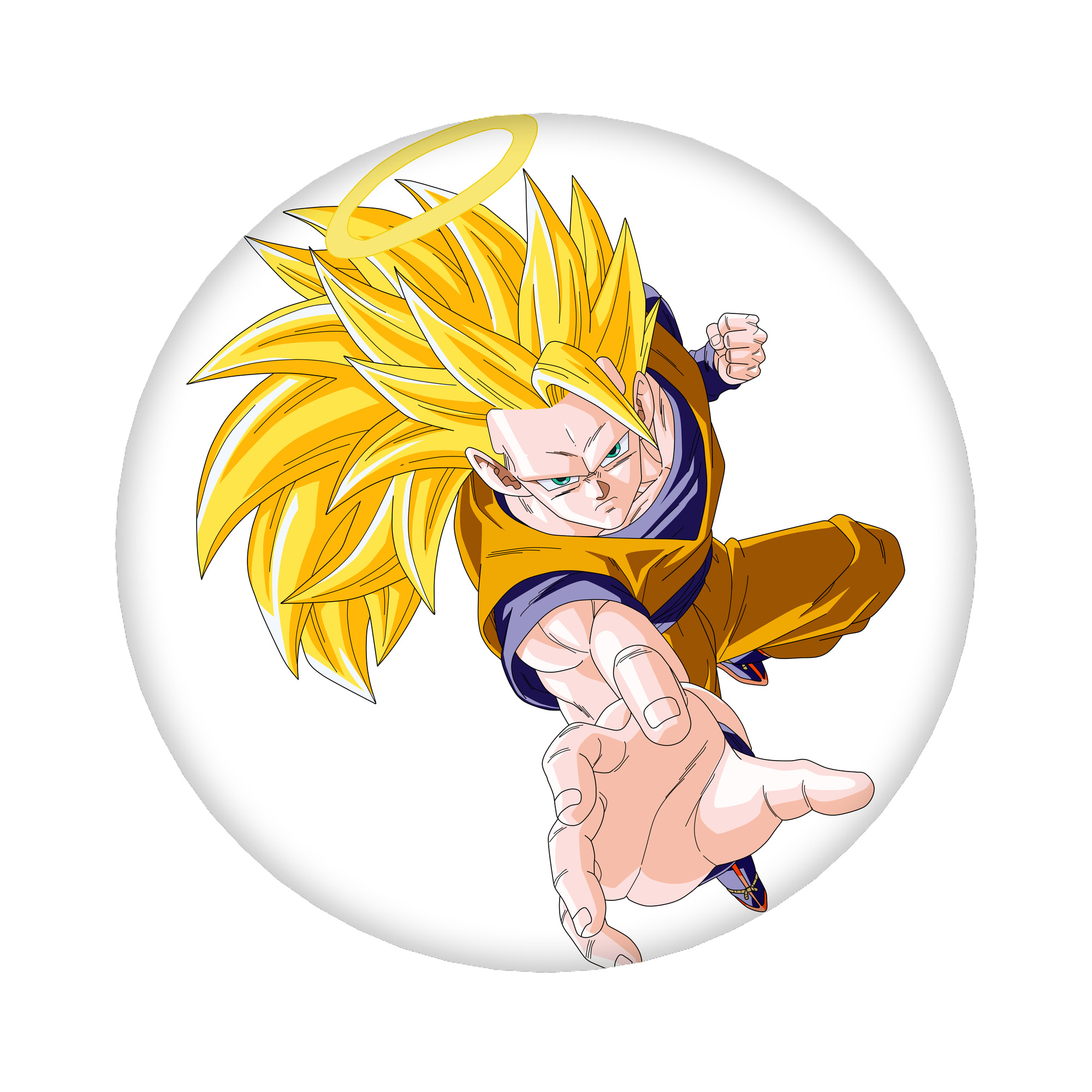 （画像用） ドラゴンボール 孫悟空（そん ごくう）Son Goku カカロット DRAGON BALL Kakarotto 6cm 缶バッジ 複数セット
