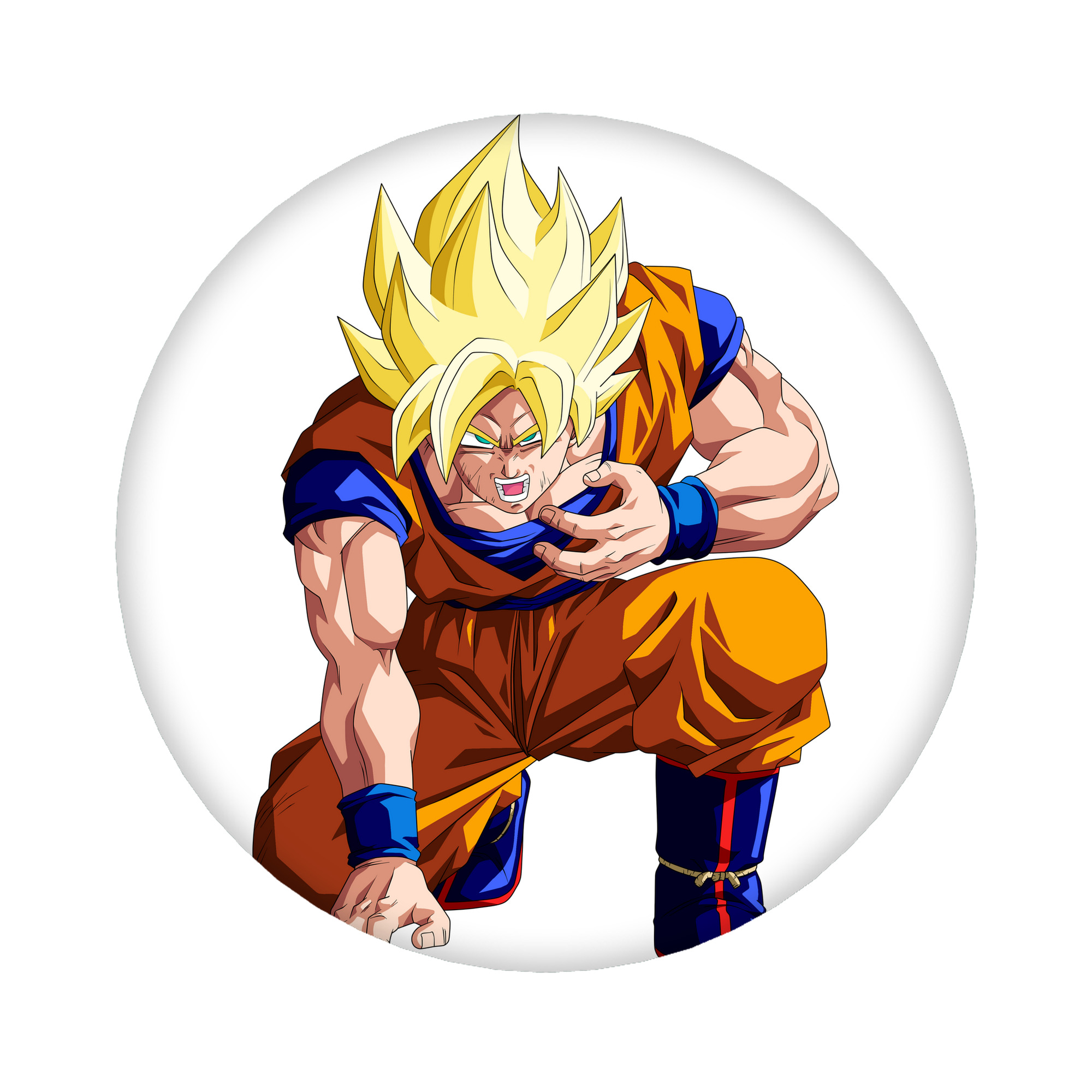 （画像用） ドラゴンボール 孫悟空（そん ごくう）Son Goku カカロット DRAGON BALL Kakarotto 6cm 缶バッジ 複数セット