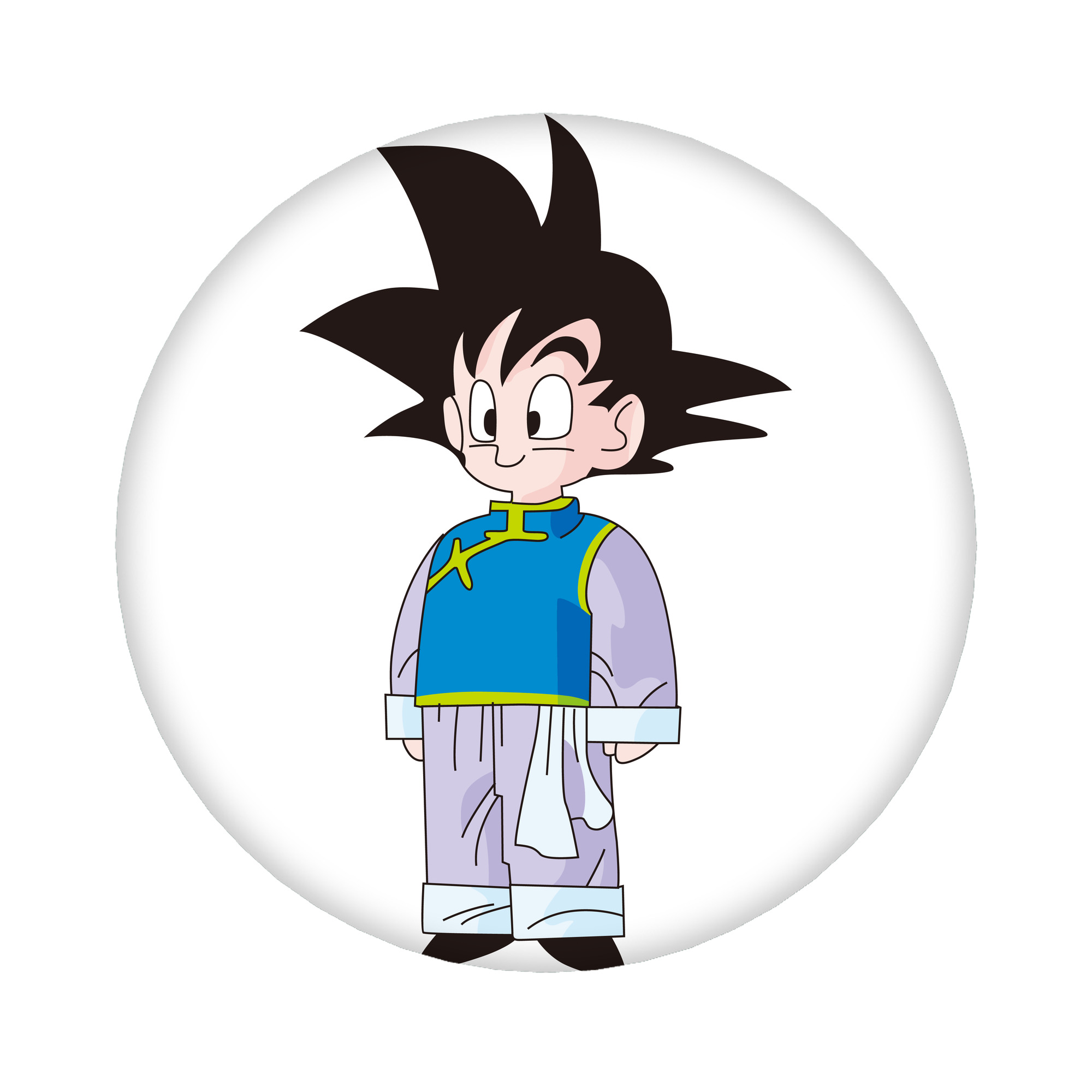 （画像用） ドラゴンボール 孫悟空（そん ごくう）Son Goku カカロット DRAGON BALL Kakarotto 6cm 缶バッジ 複数セット
