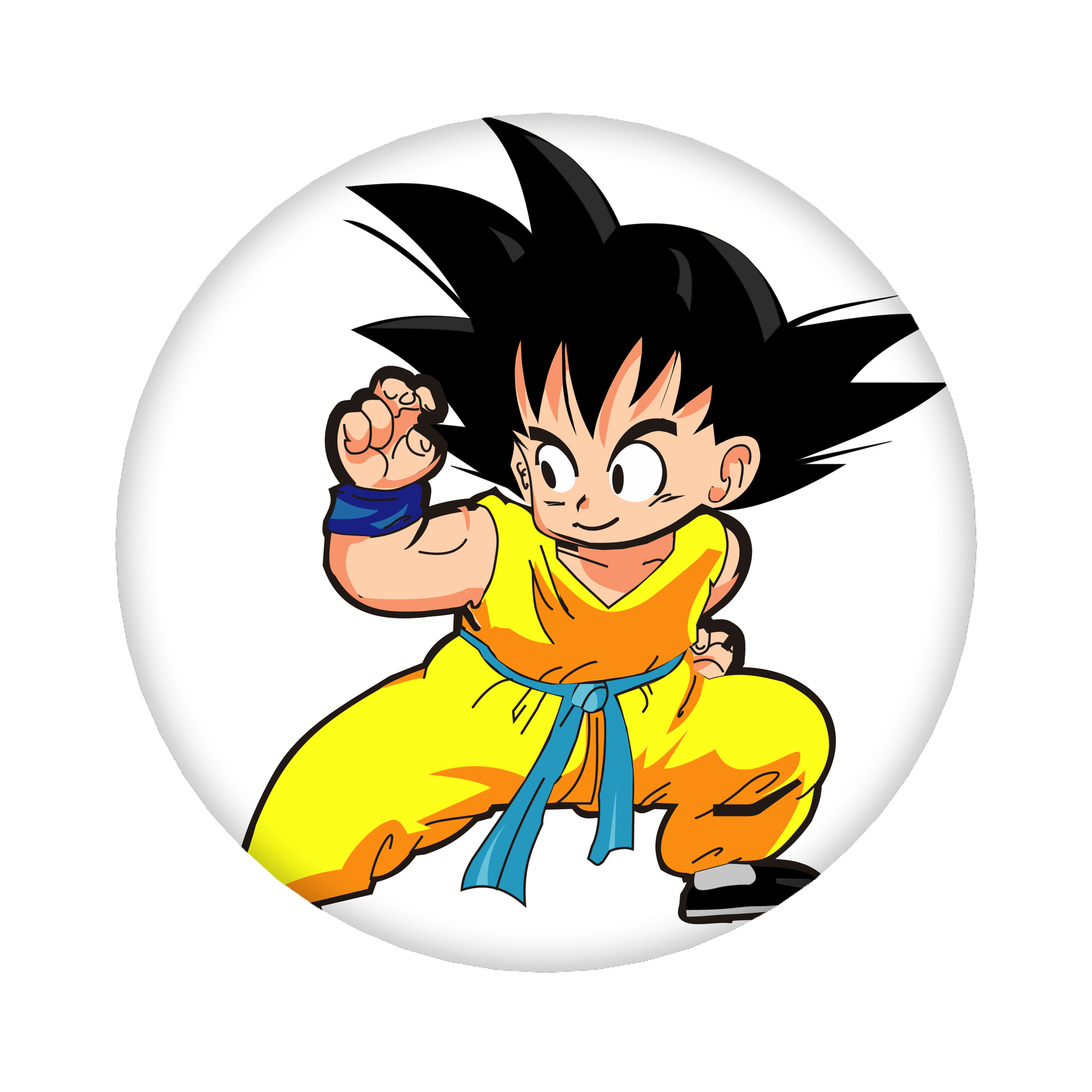 （画像用） ドラゴンボール 孫悟空（そん ごくう）Son Goku カカロット DRAGON BALL Kakarotto 6cm 缶バッジ 複数セット