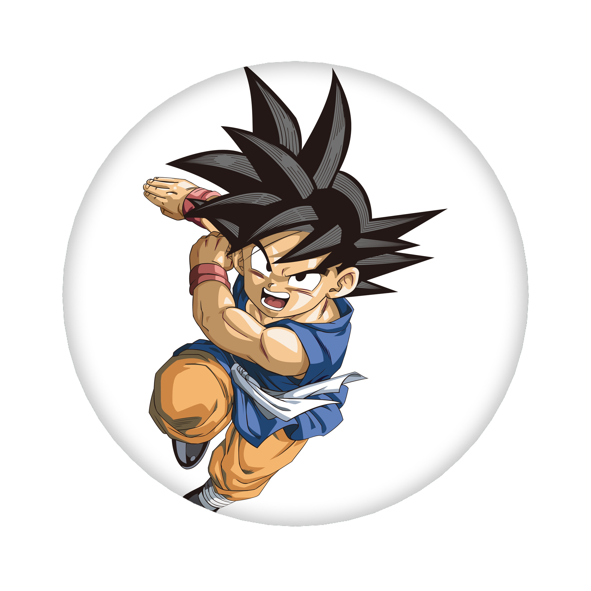 （画像用） ドラゴンボール 孫悟空（そん ごくう）Son Goku カカロット DRAGON BALL Kakarotto 6cm 缶バッジ 複数セット
