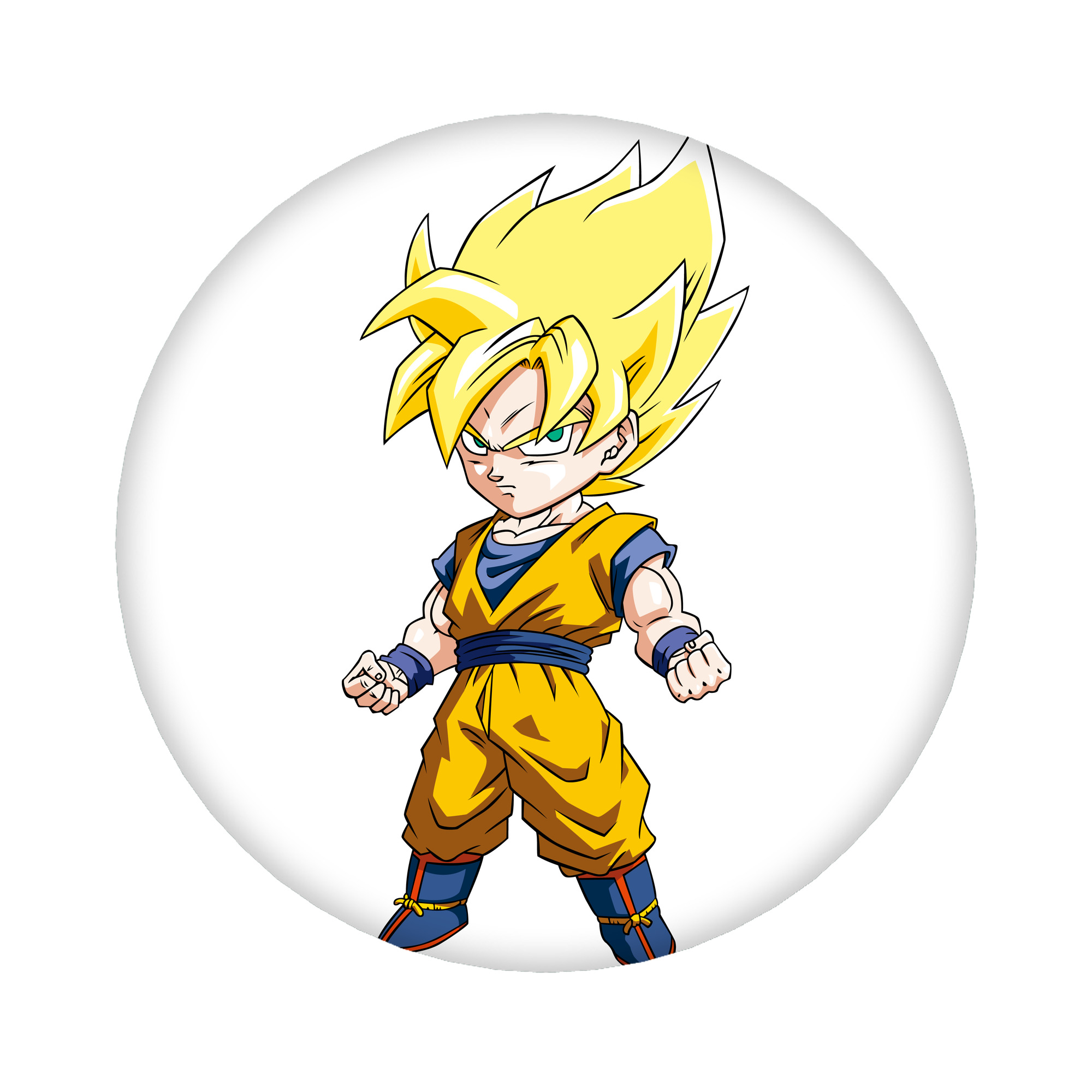 （画像用） ドラゴンボール 孫悟空（そん ごくう）Son Goku カカロット DRAGON BALL Kakarotto 6cm 缶バッジ 複数セット