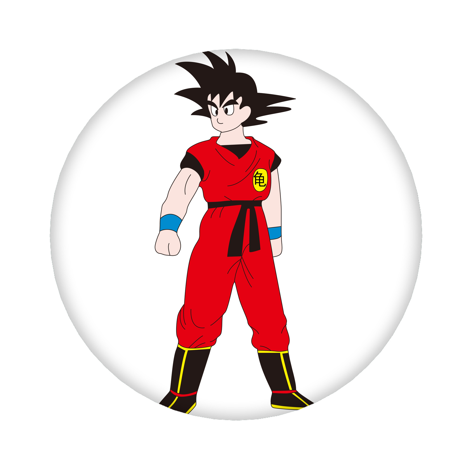 （画像用） ドラゴンボール 孫悟空（そん ごくう）Son Goku カカロット DRAGON BALL Kakarotto 6cm 缶バッジ 複数セット
