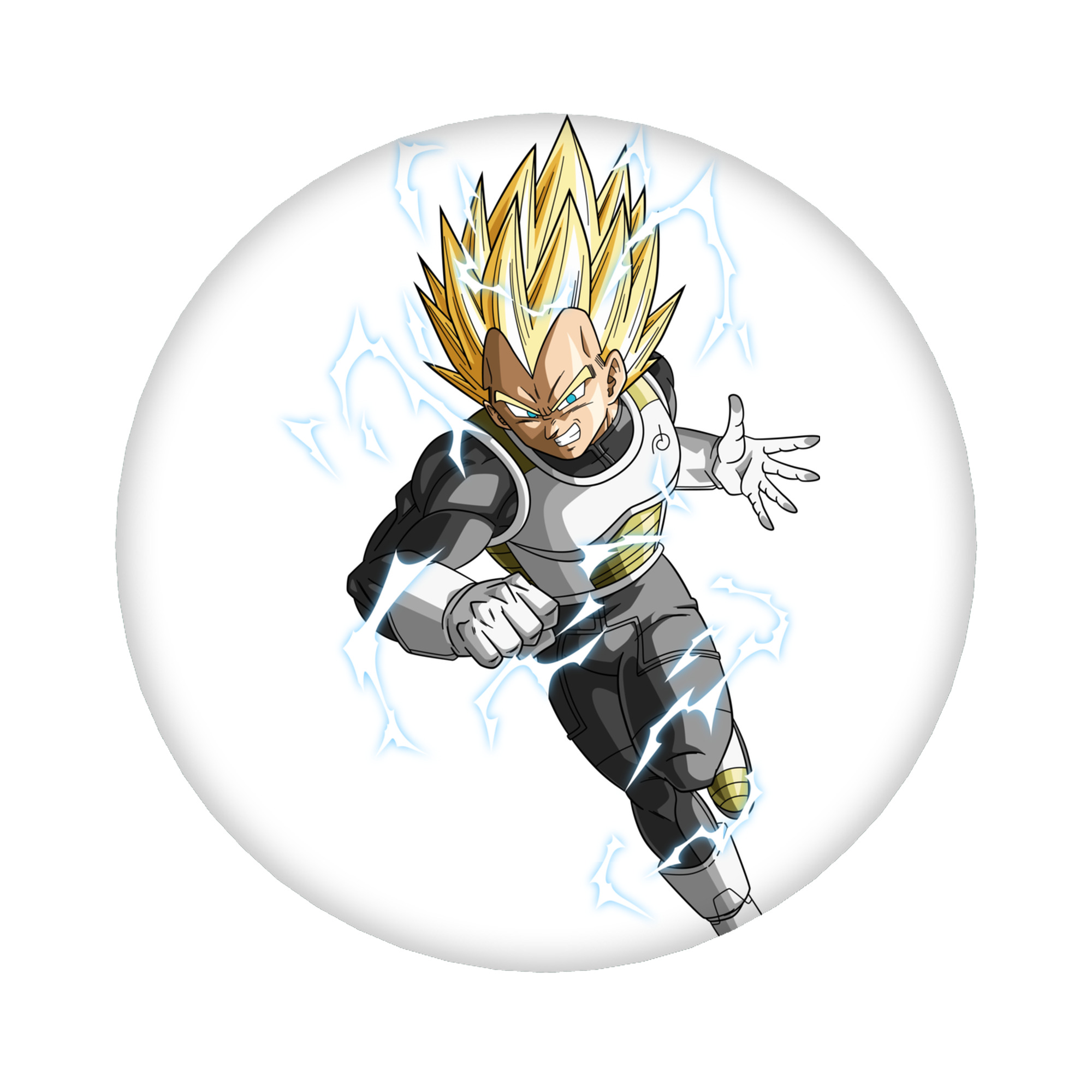 （画像用） ドラゴンボール ベジータ四世（Bejīta Yonsei）DRAGON BALL Vegeta IV 6cm 缶バッジ 複数セット
