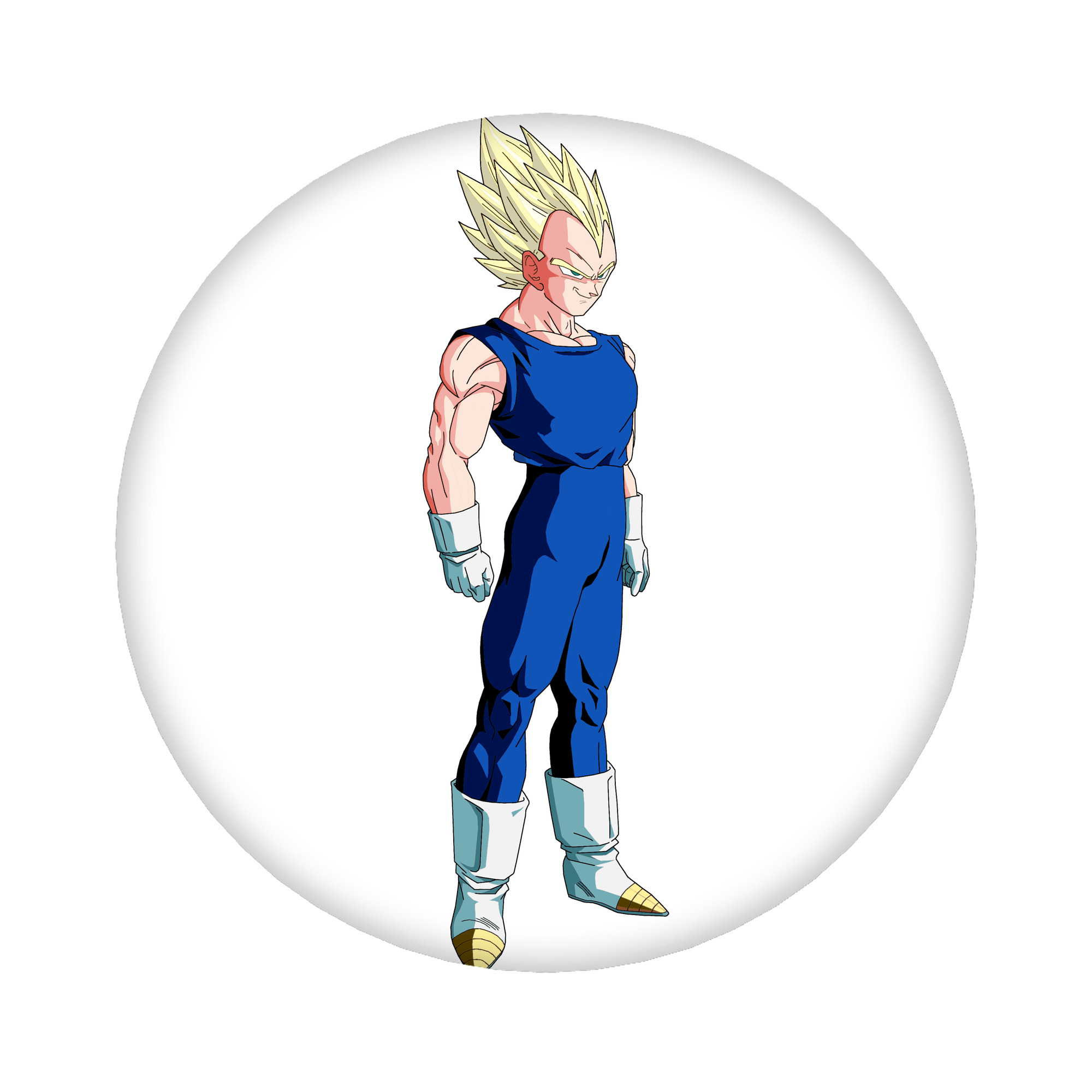 （画像用） ドラゴンボール ベジータ四世（Bejīta Yonsei）DRAGON BALL Vegeta IV 6cm 缶バッジ 複数セット
