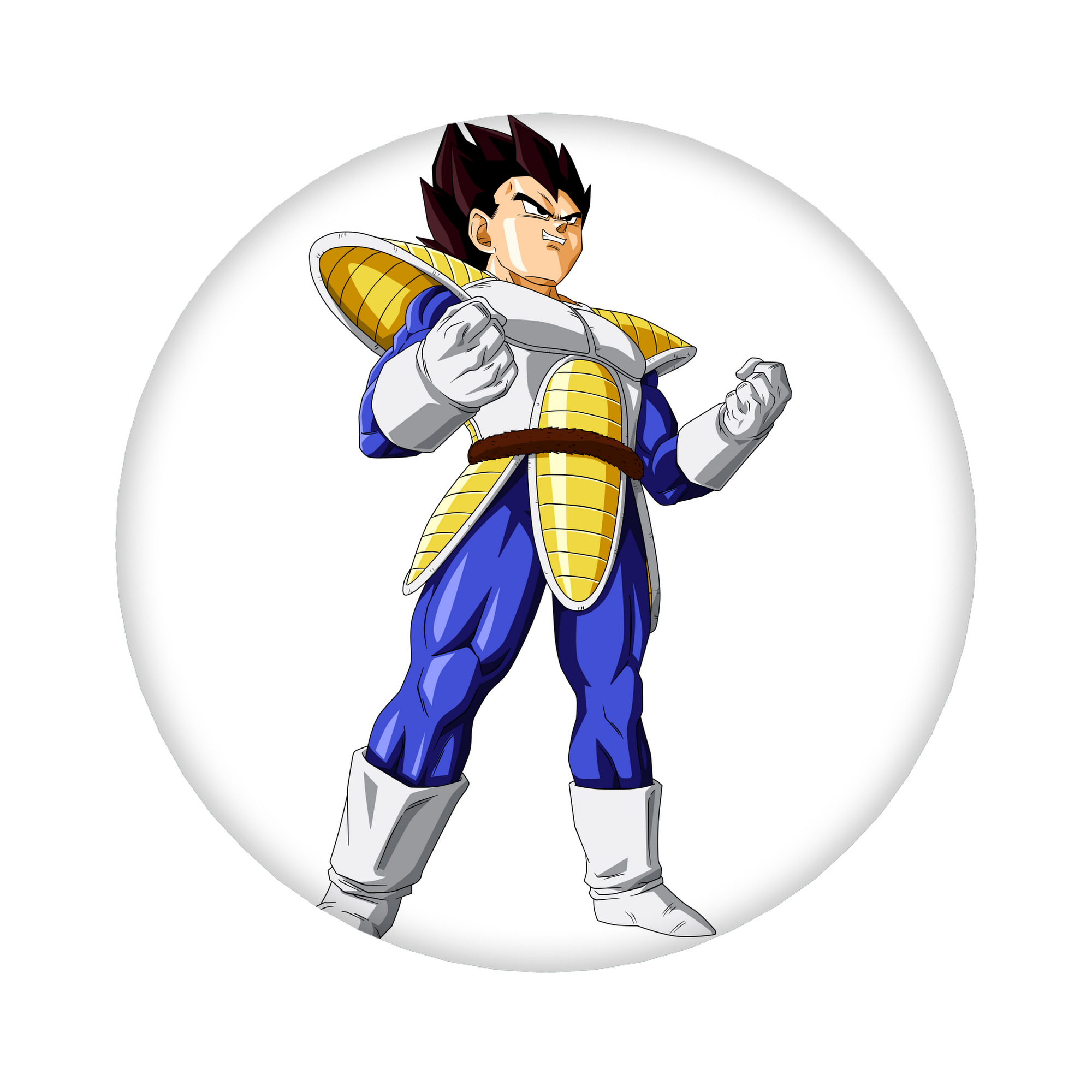 （画像用） ドラゴンボール ベジータ四世（Bejīta Yonsei）DRAGON BALL Vegeta IV 6cm 缶バッジ 複数セット