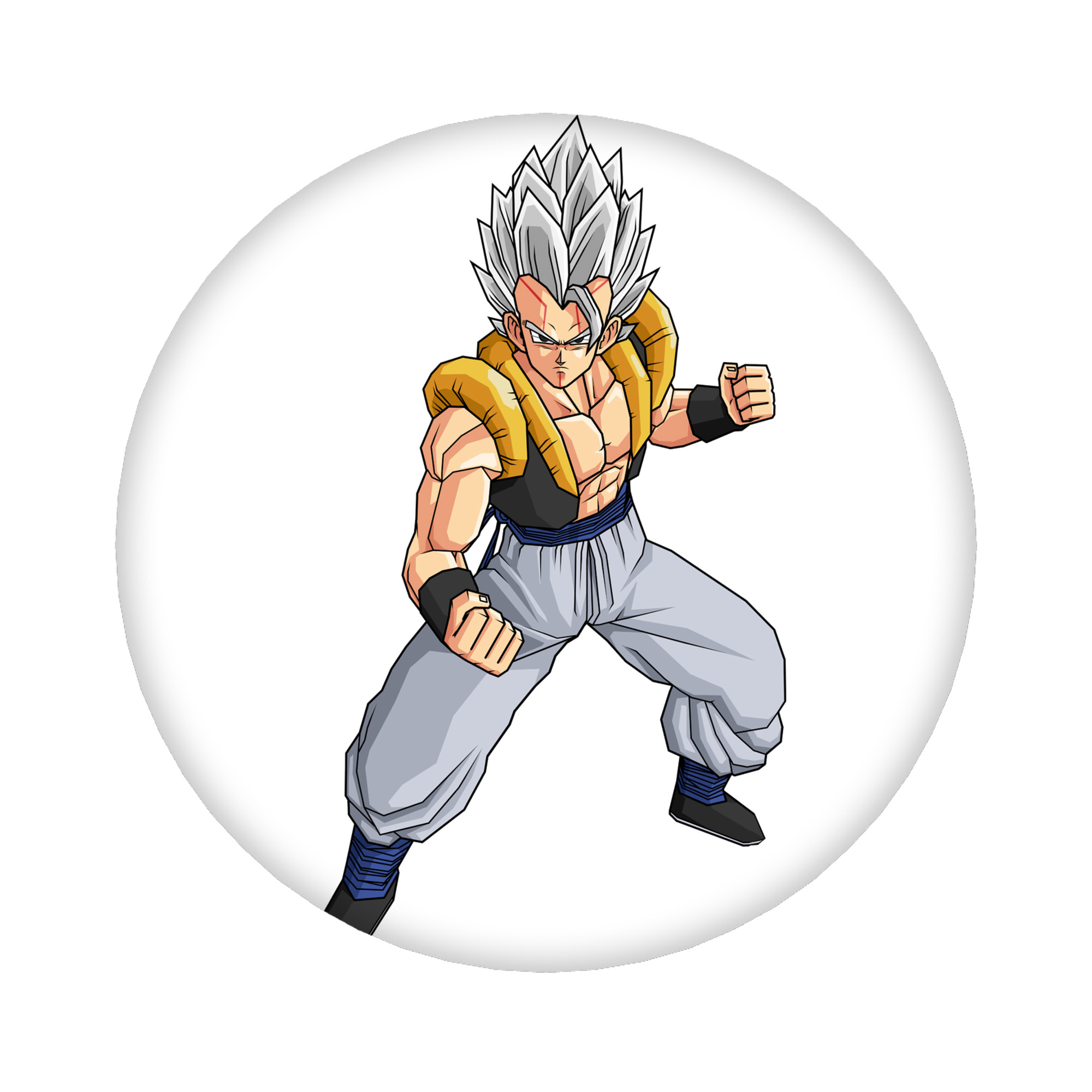 （画像用） ドラゴンボール ベジータ四世（Bejīta Yonsei）DRAGON BALL Vegeta IV 6cm 缶バッジ 複数セット