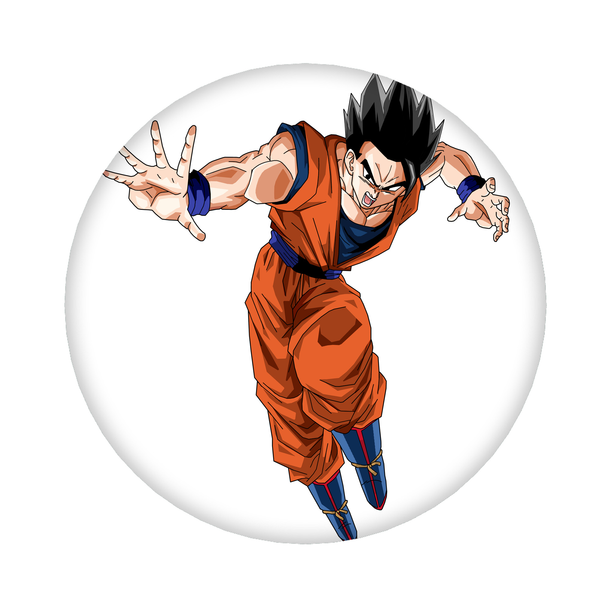 （画像用） ドラゴンボール 孫 悟飯（そんごはん）DRAGON BALL Son Gohan 6cm 缶バッジ 複数セット