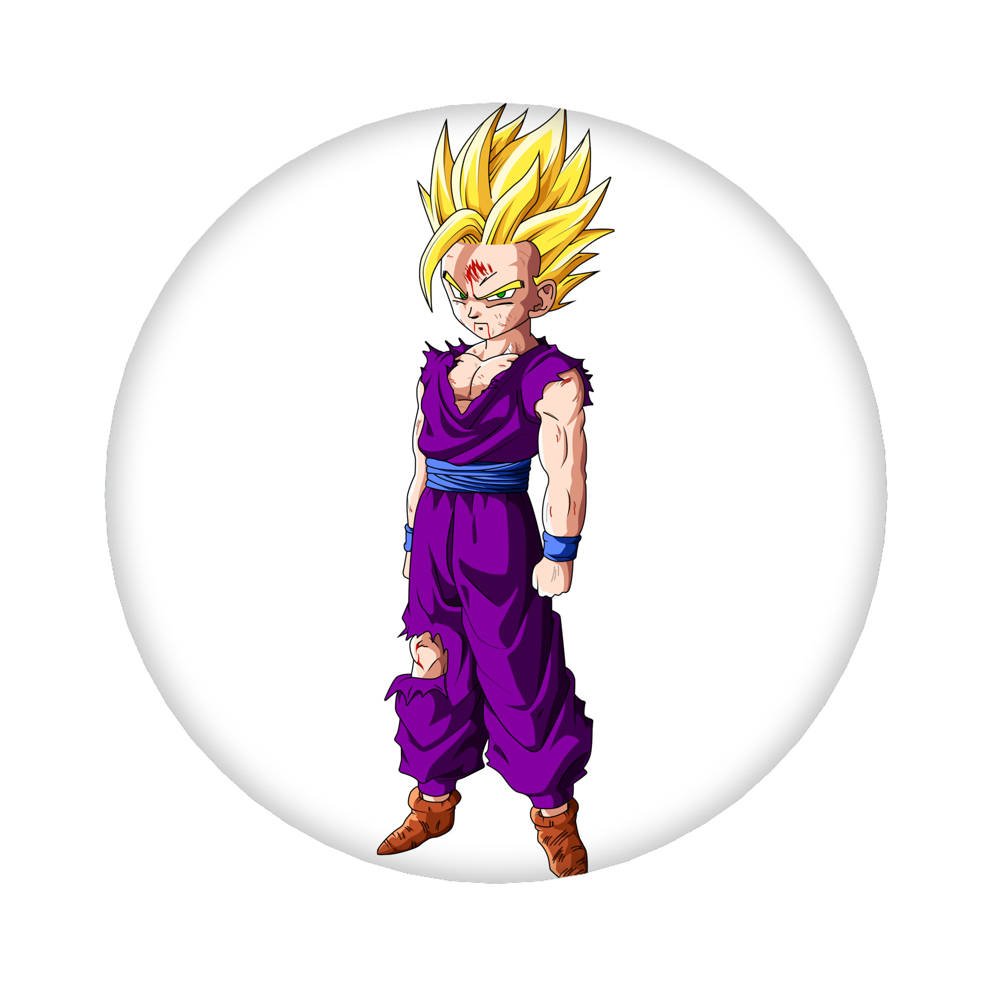 （画像用） ドラゴンボール 孫 悟飯（そんごはん）DRAGON BALL Son Gohan 6cm 缶バッジ 複数セット
