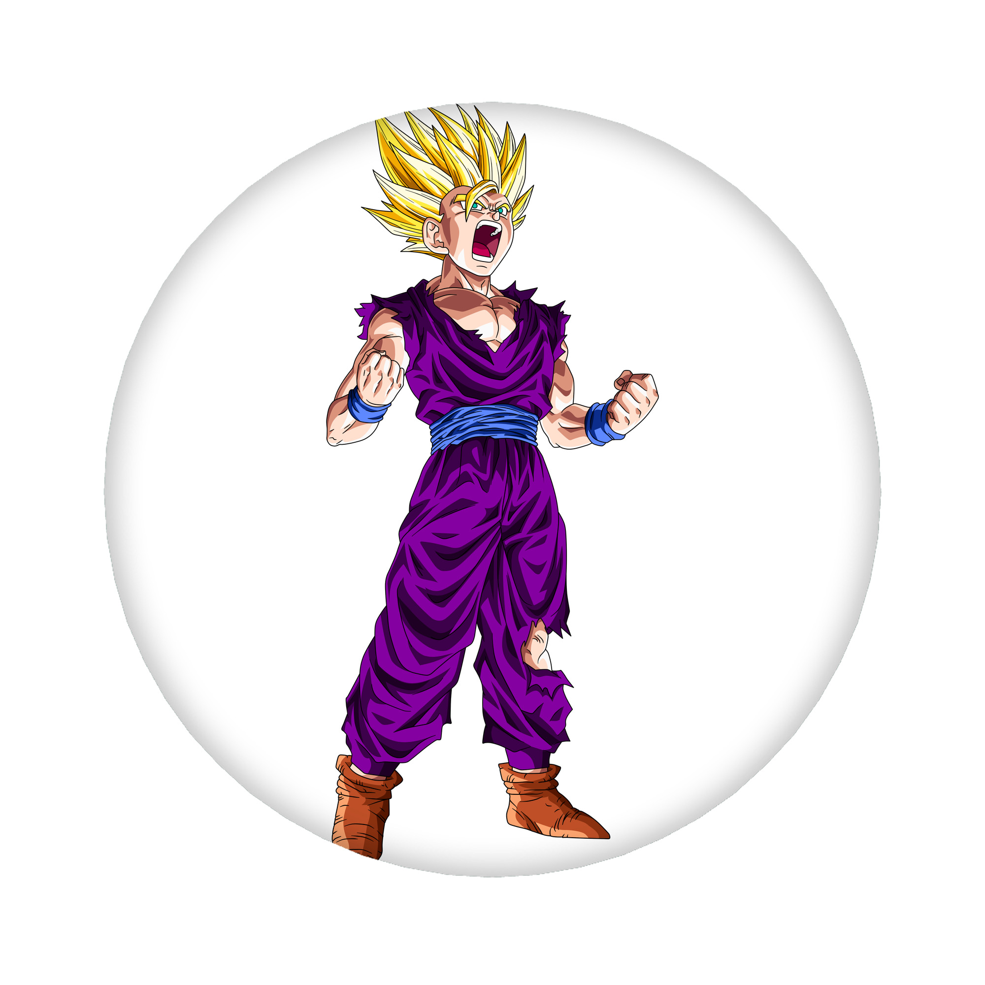 （画像用） ドラゴンボール 孫 悟飯（そんごはん）DRAGON BALL Son Gohan 6cm 缶バッジ 複数セット