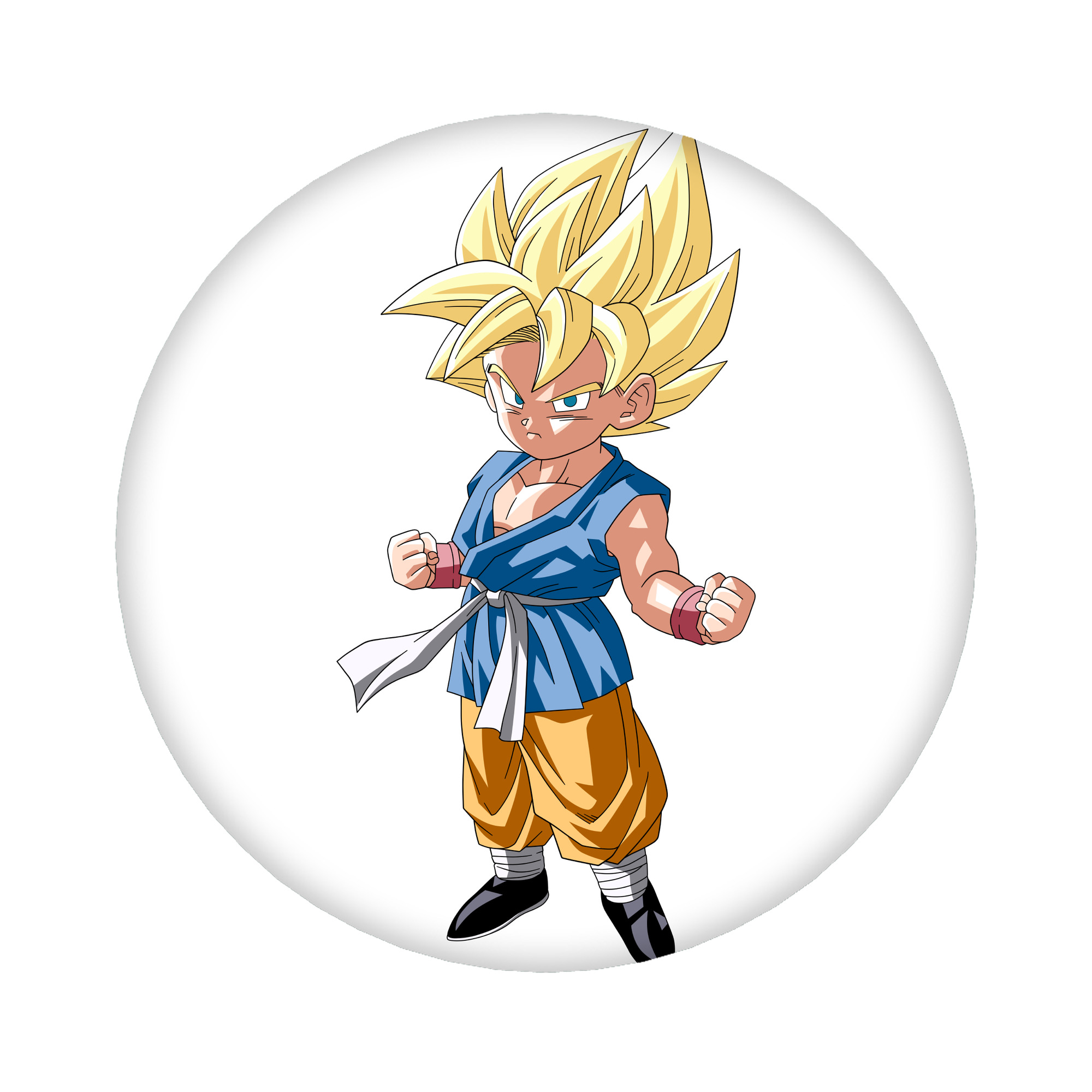（画像用） ドラゴンボール 孫 悟飯（そんごはん）DRAGON BALL Son Gohan 6cm 缶バッジ 複数セット