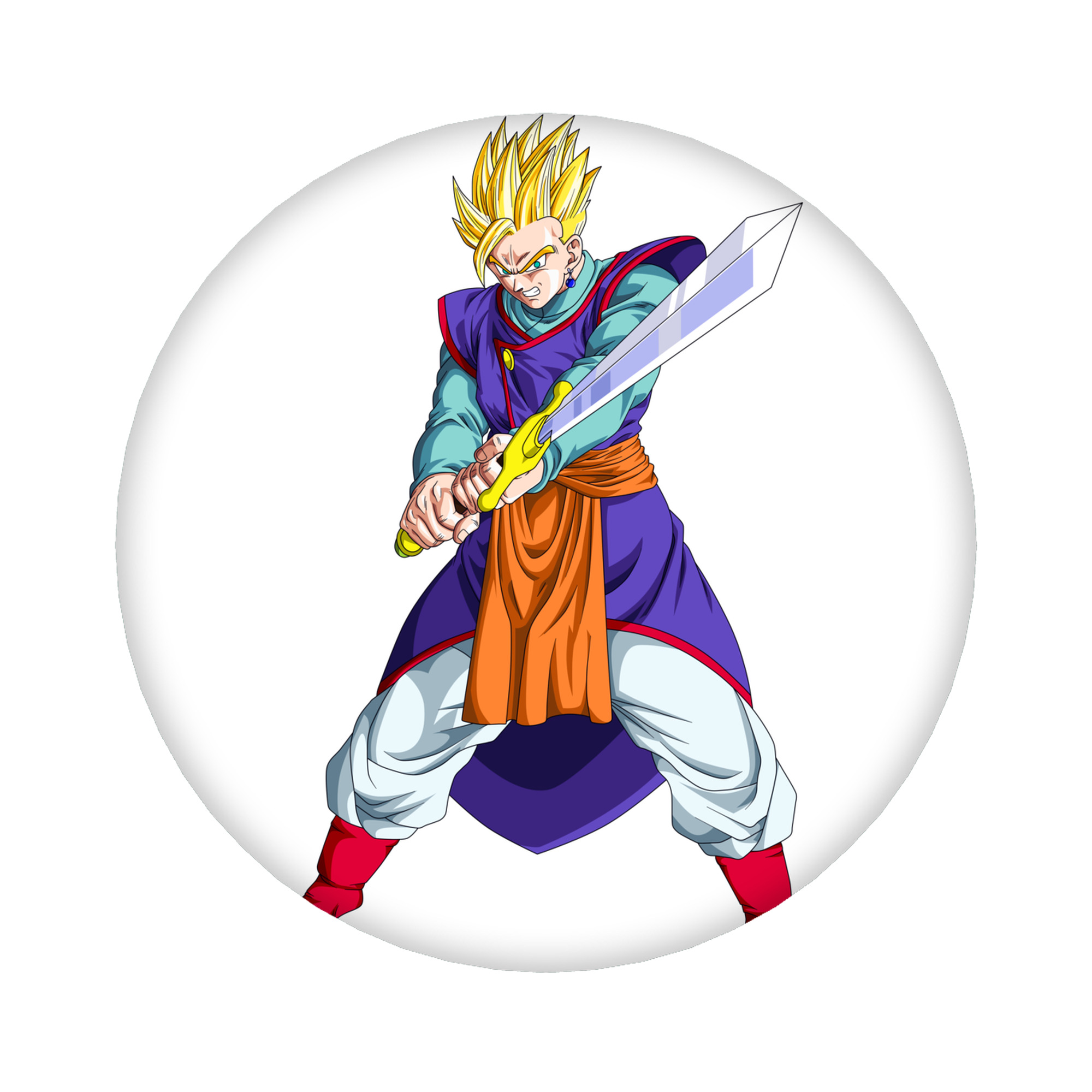 （画像用） ドラゴンボール 孫 悟飯（そんごはん）DRAGON BALL Son Gohan 6cm 缶バッジ 複数セット